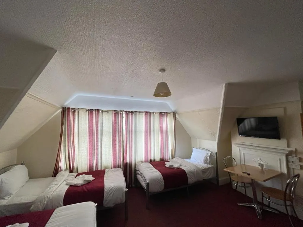 Bed in ST NICHOLAS HOTEL