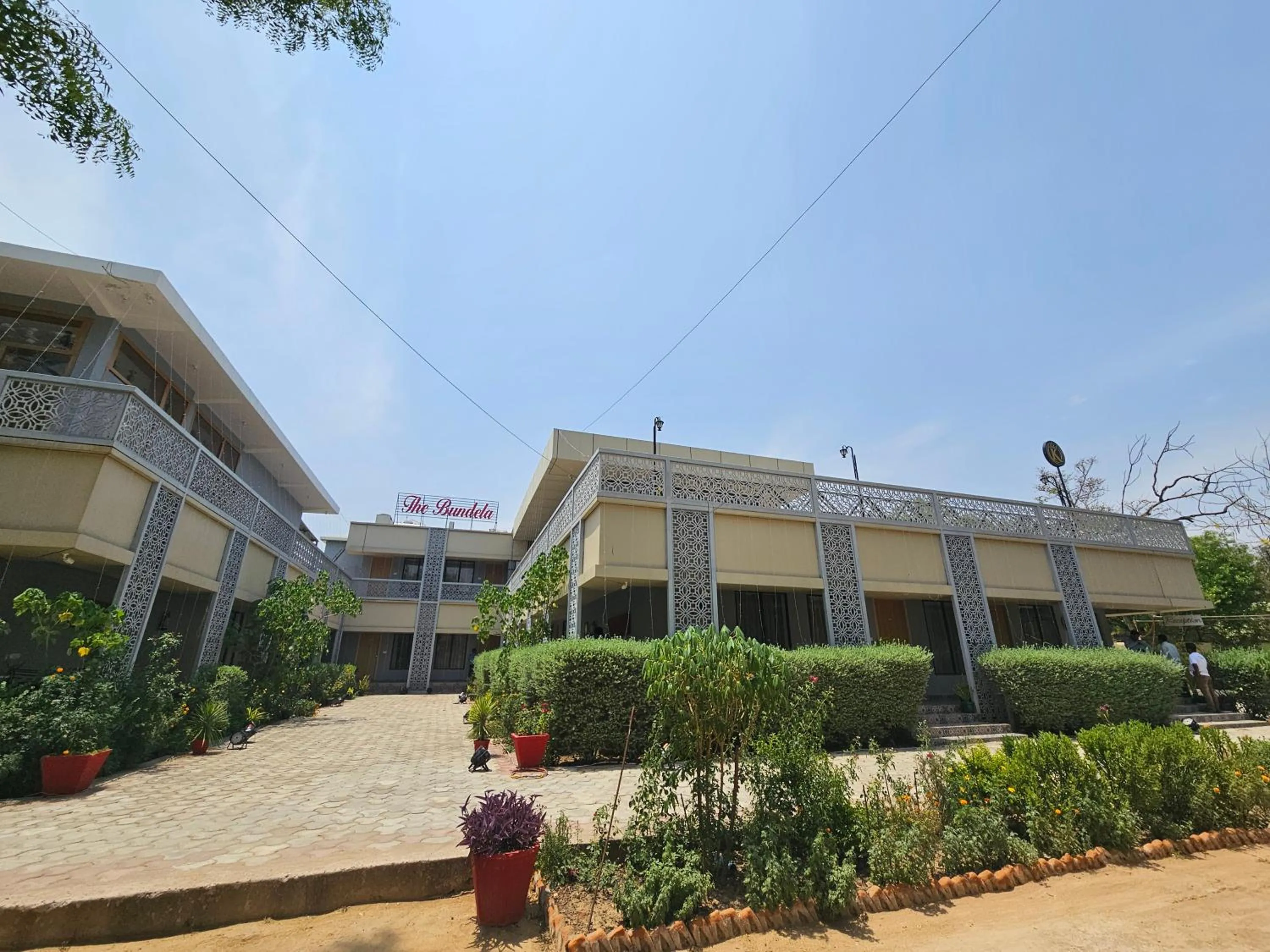 Facade/entrance in Hotel The Bundela - Khajuraho, Madhya Pradesh