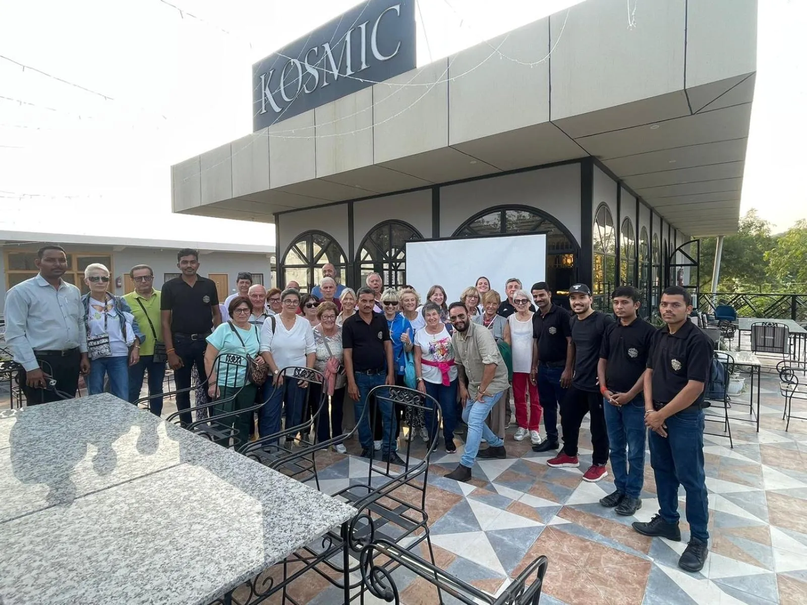 Guests in Hotel The Bundela - Khajuraho, Madhya Pradesh