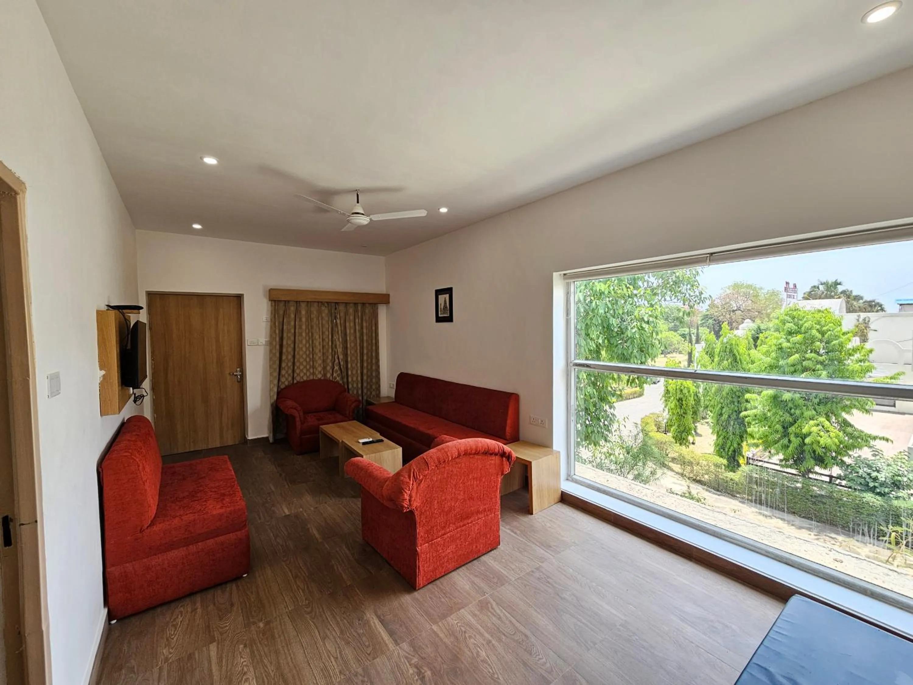 Living room in Hotel The Bundela - Khajuraho, Madhya Pradesh