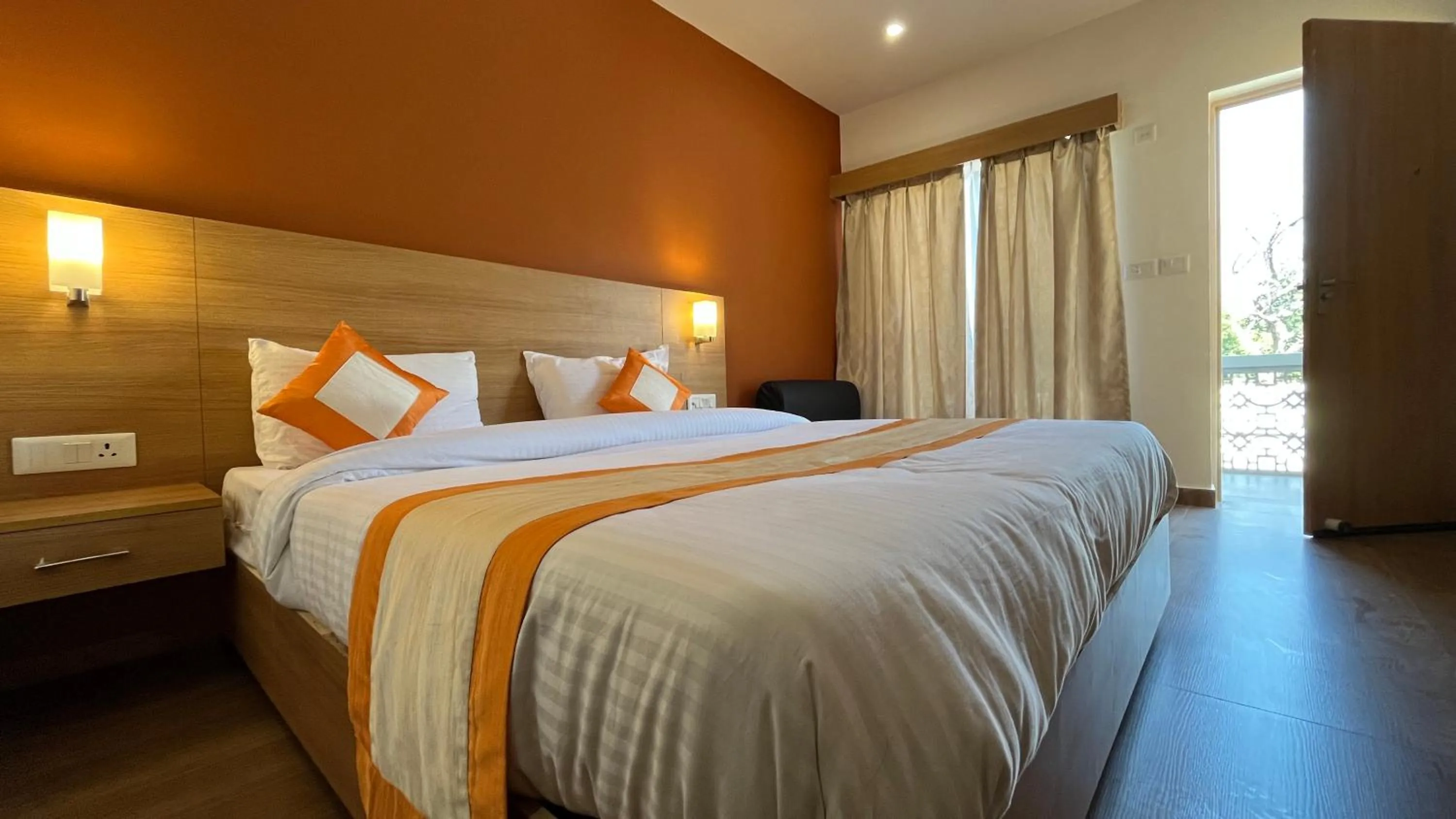 Bedroom, Bed in Hotel The Bundela - Khajuraho, Madhya Pradesh