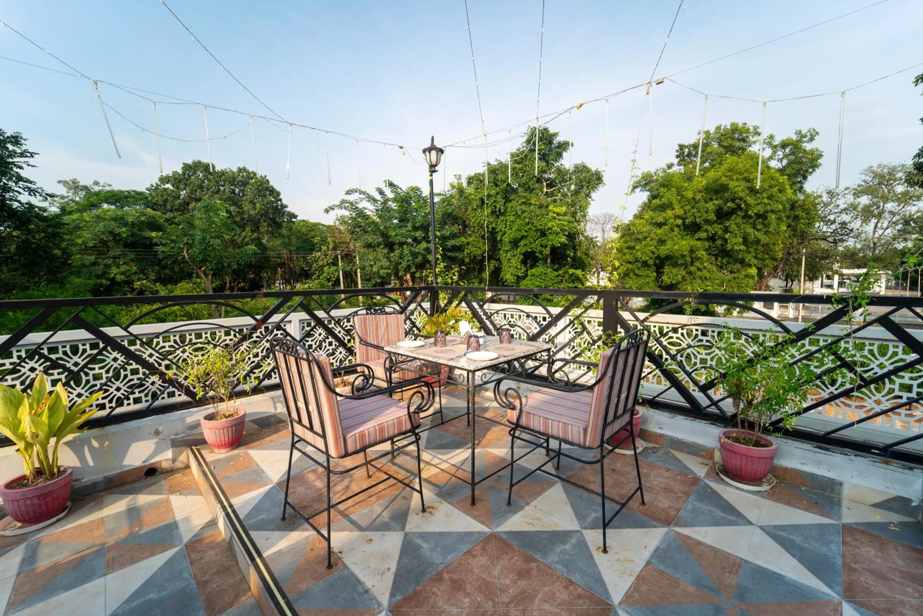 Balcony/Terrace in Hotel The Bundela - Khajuraho, Madhya Pradesh