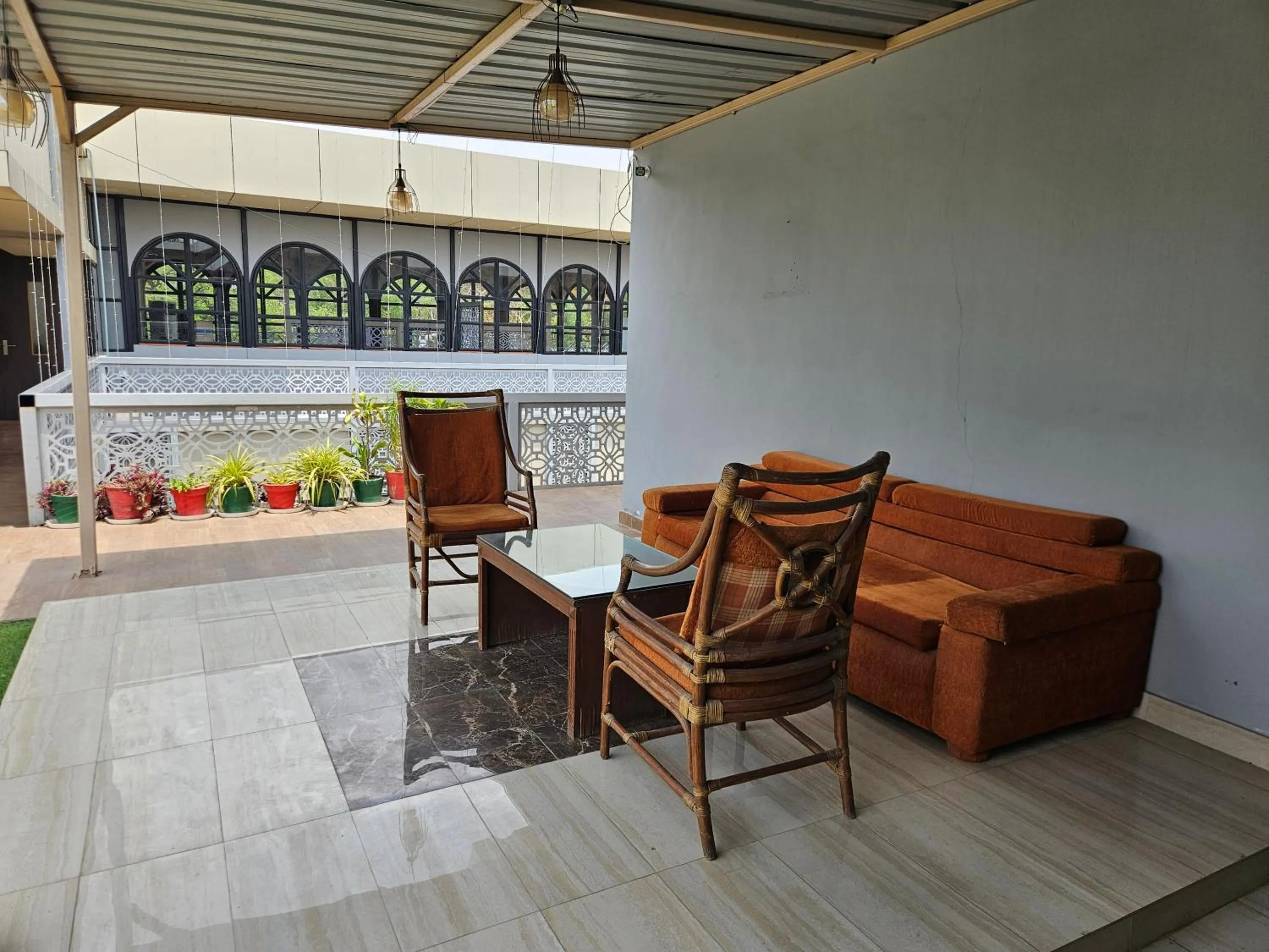 Seating area in Hotel The Bundela - Khajuraho, Madhya Pradesh