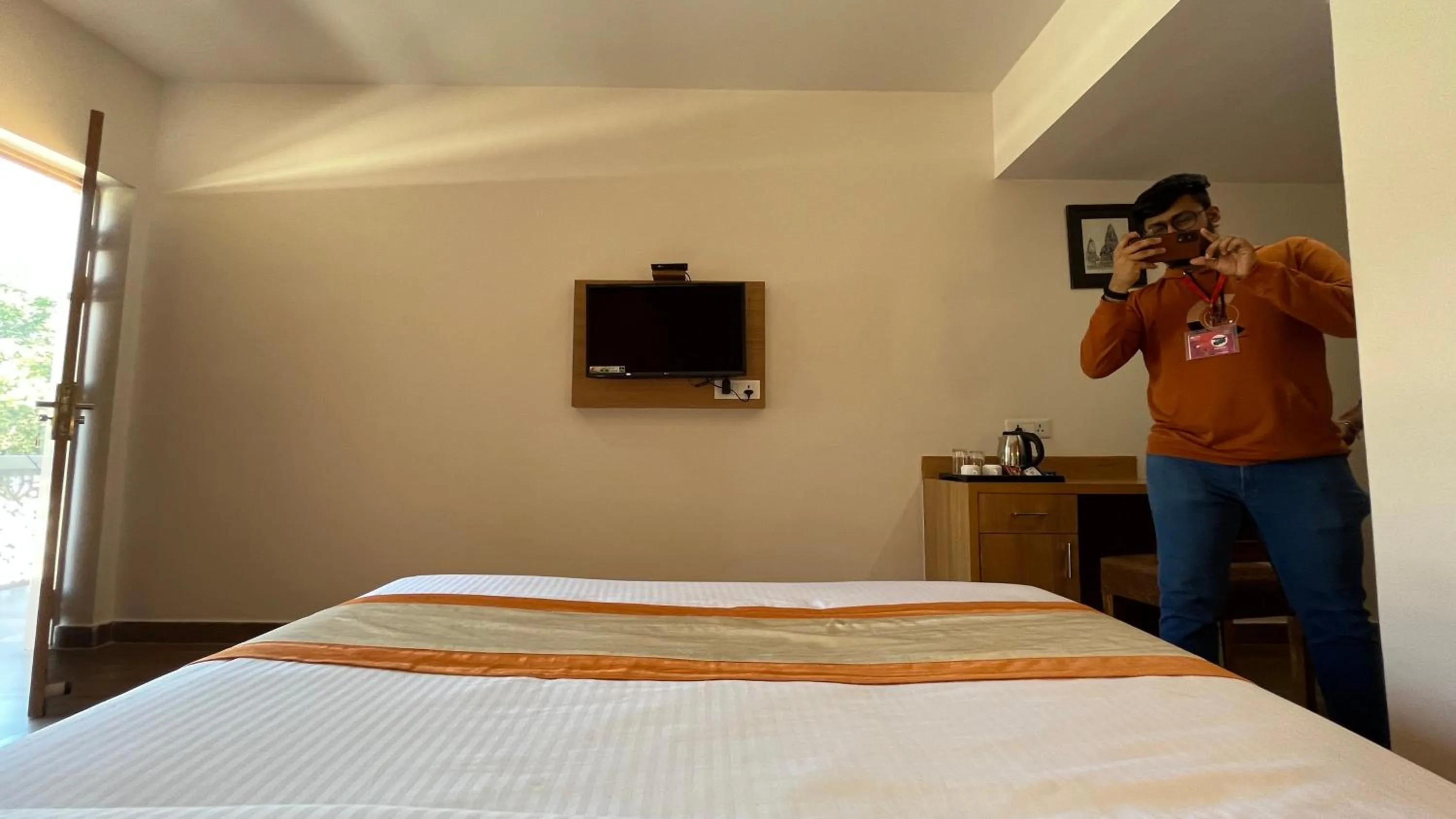 Bedroom, Bed in Hotel The Bundela - Khajuraho, Madhya Pradesh