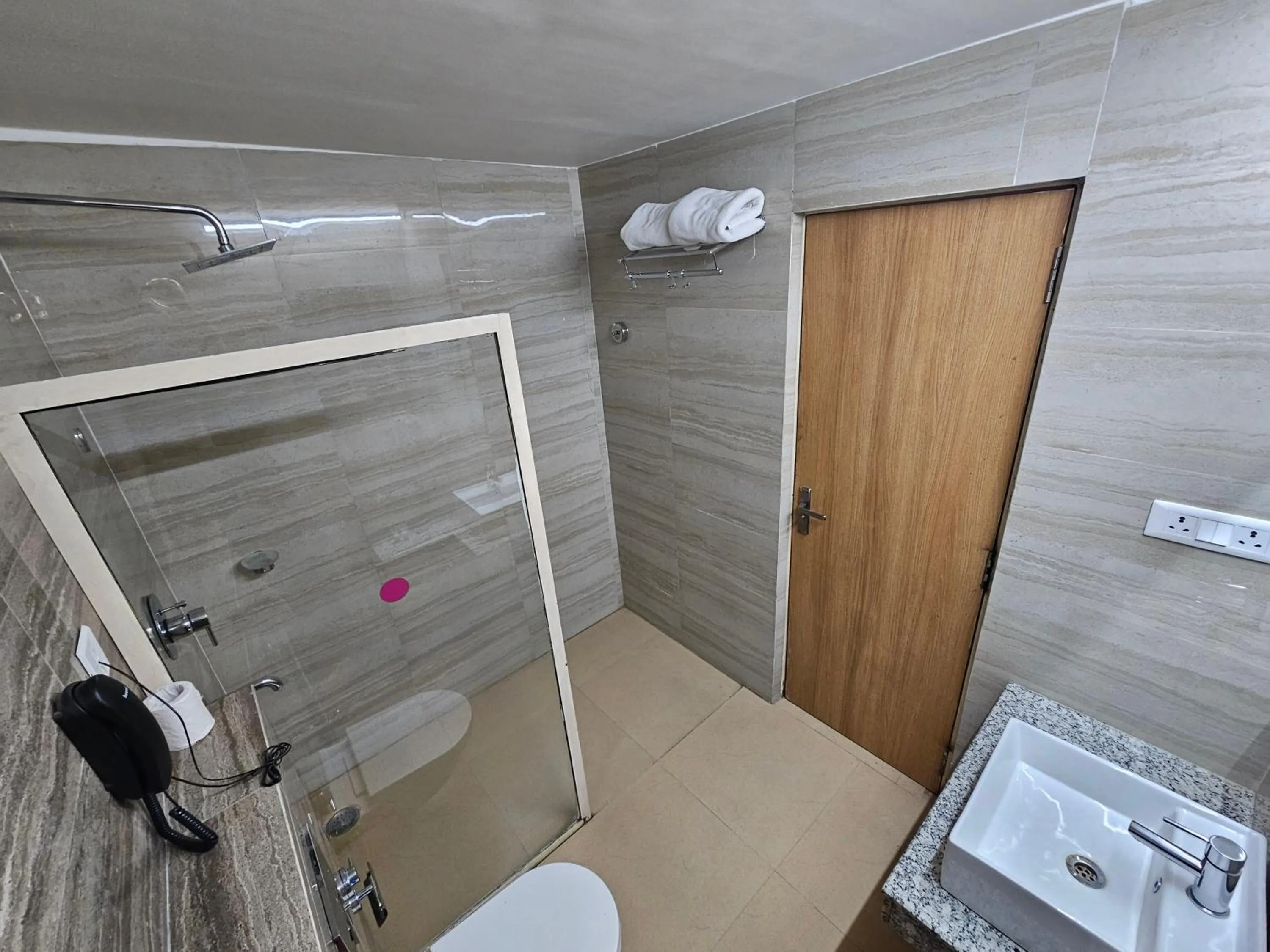 Bathroom in Hotel The Bundela - Khajuraho, Madhya Pradesh