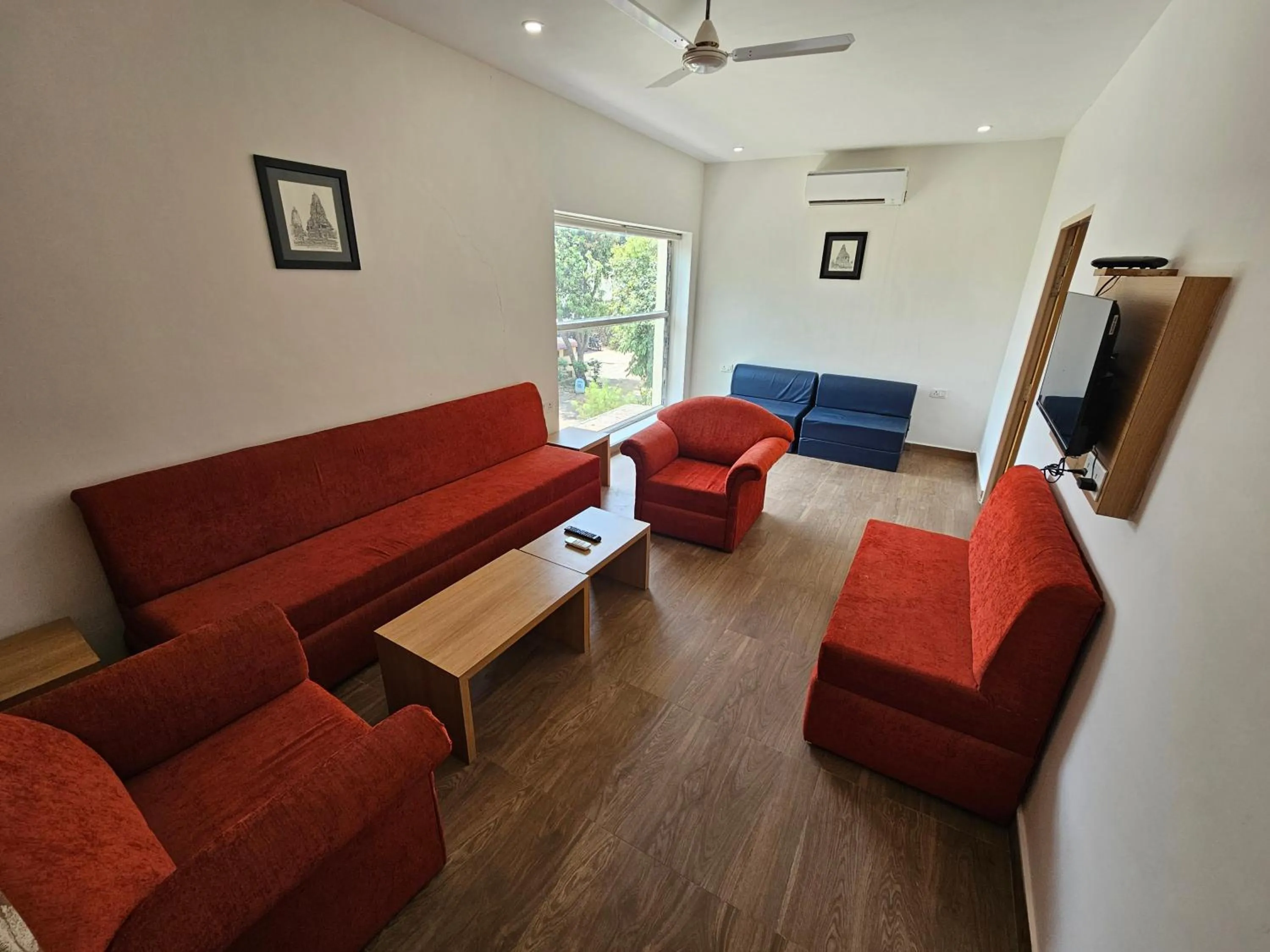Living room in Hotel The Bundela - Khajuraho, Madhya Pradesh