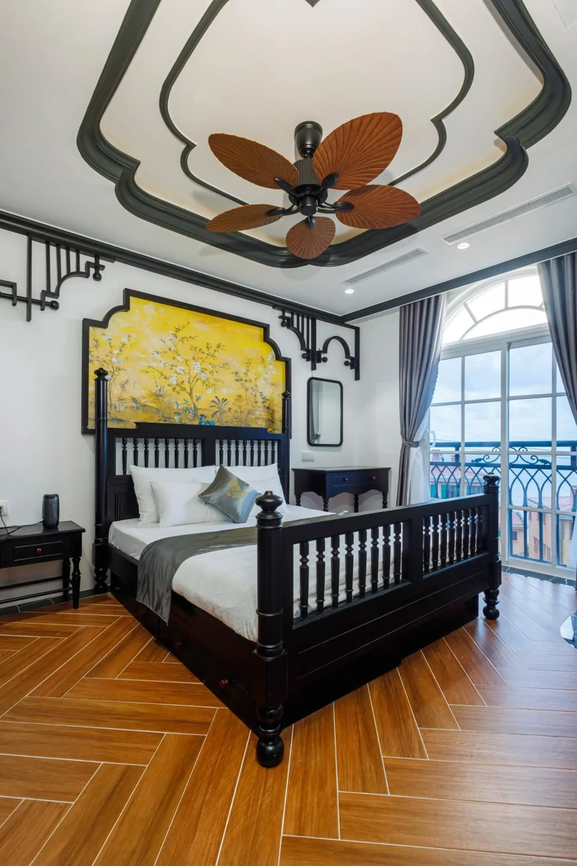 Family Suite with Balcony in De Stefano Coffee and Hotel Family Suite with Balcony in De Stefano Coffee and Hotel