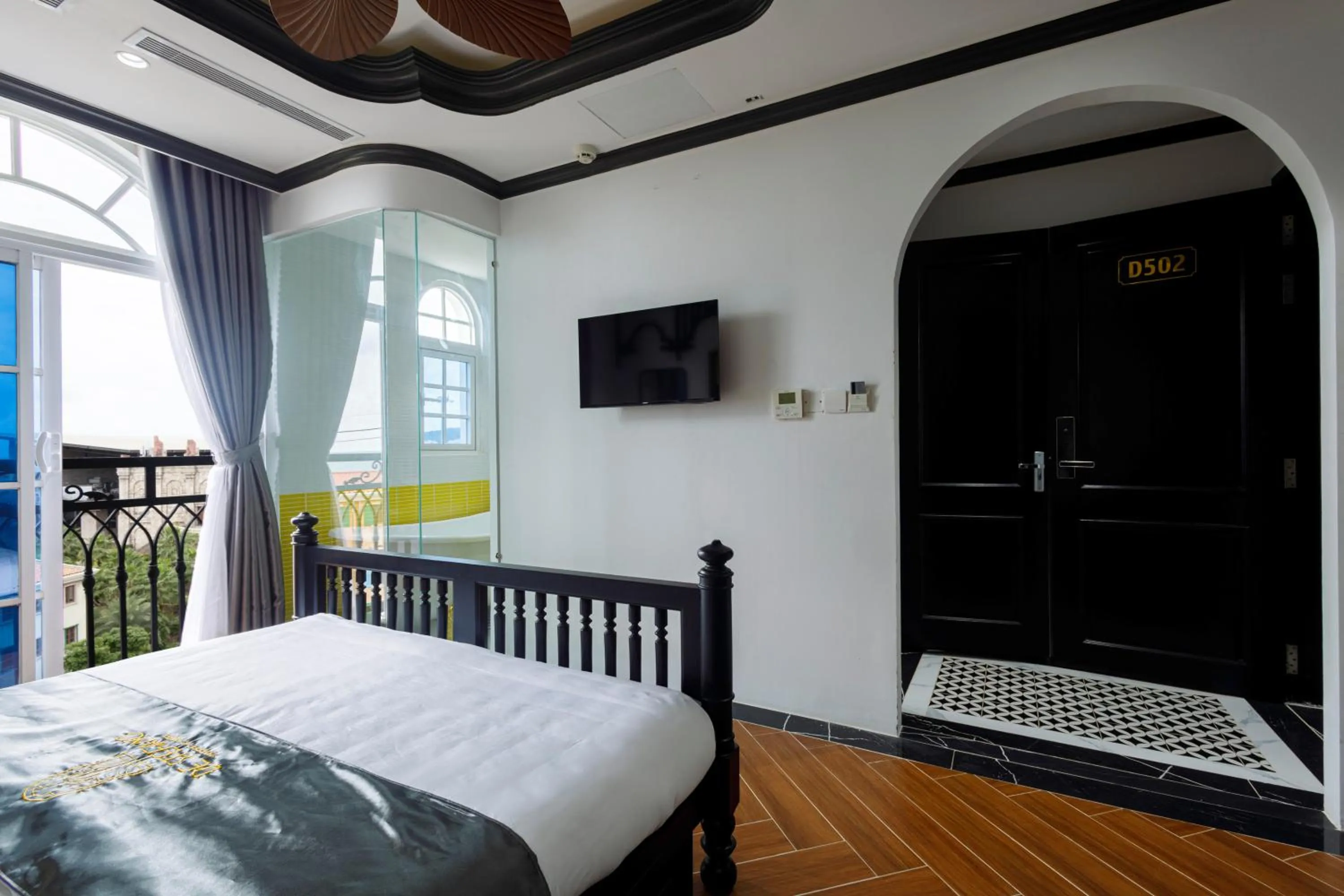 TV and multimedia, Bed in De Stefano Coffee and Hotel