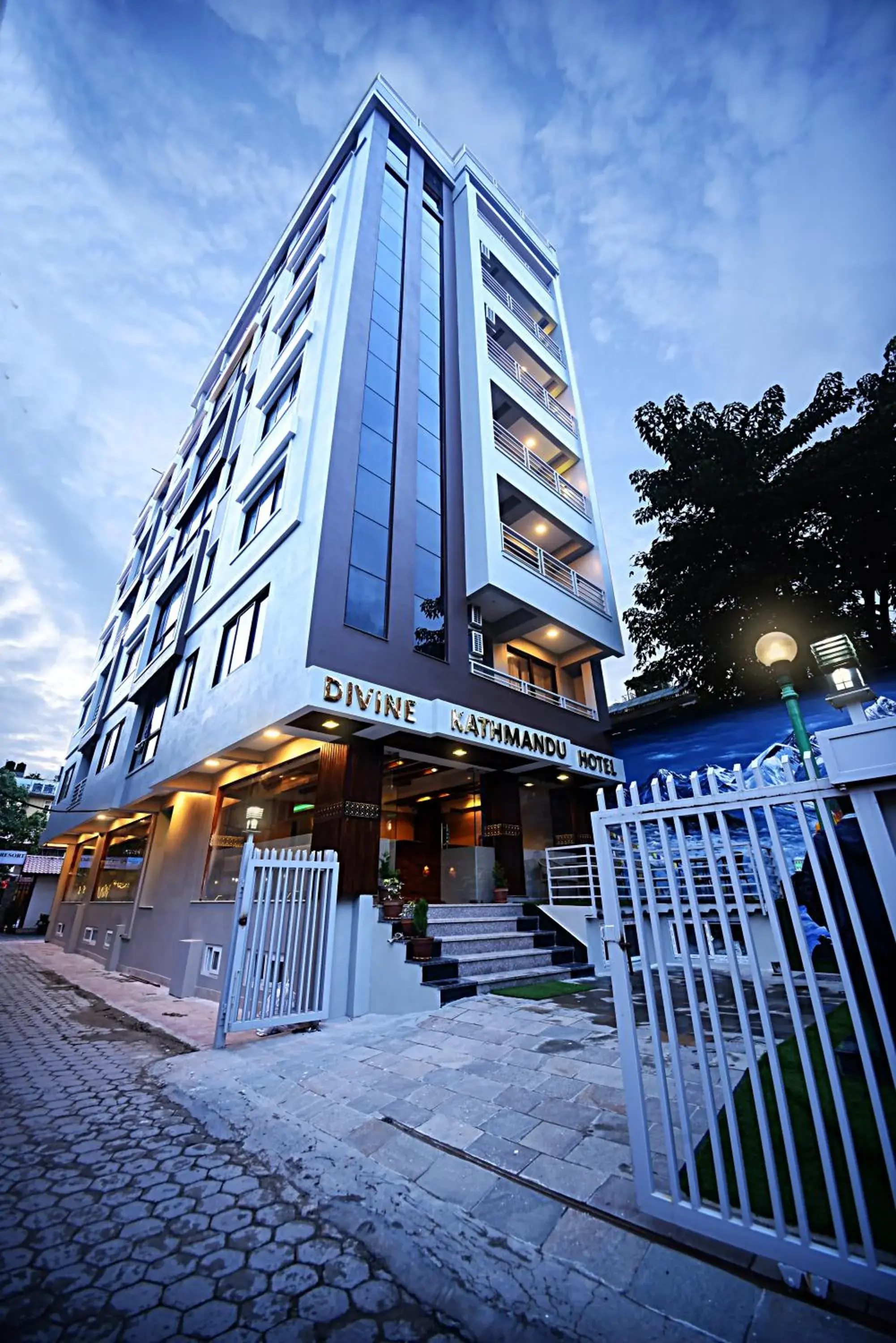 Property building in Divine Kathmandu Hotel Property building in Divine Kathmandu Hotel
