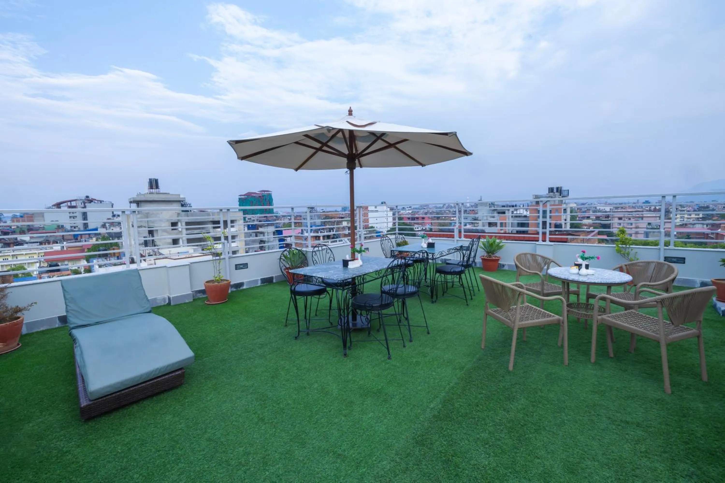 Balcony/Terrace in Divine Kathmandu Hotel