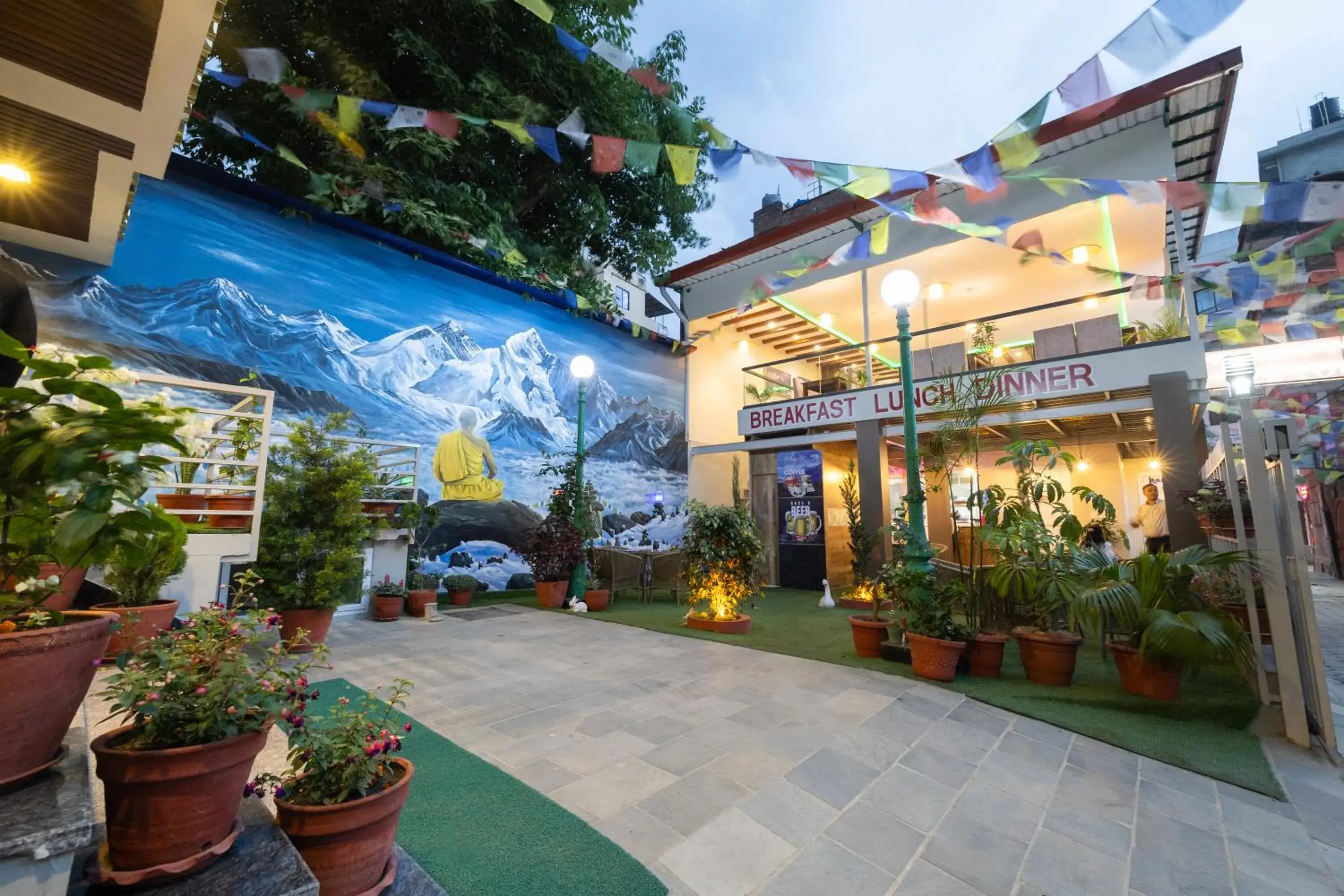 Property building in Divine Kathmandu Hotel Property building in Divine Kathmandu Hotel