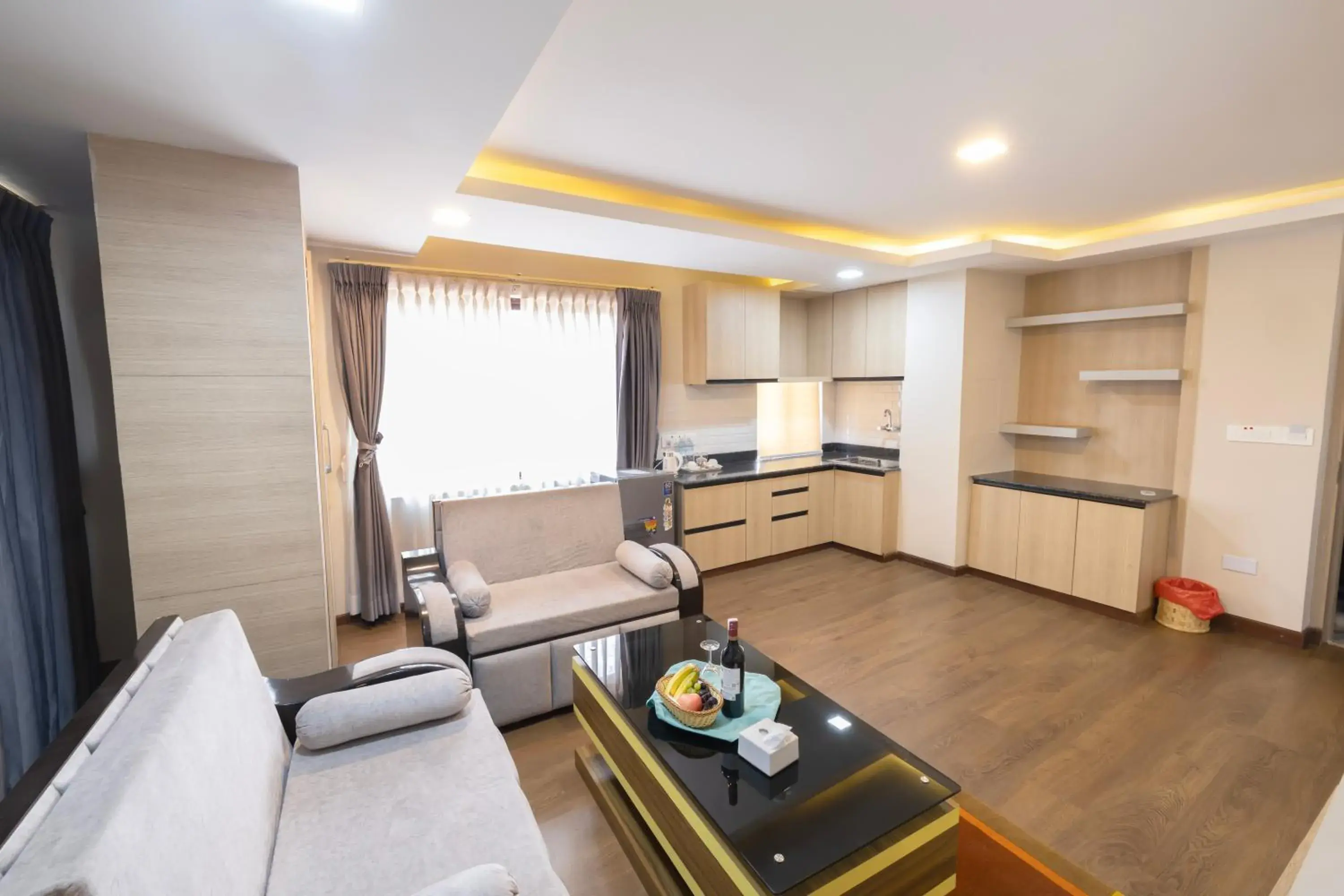 Living room in Divine Kathmandu Hotel Living room in Divine Kathmandu Hotel