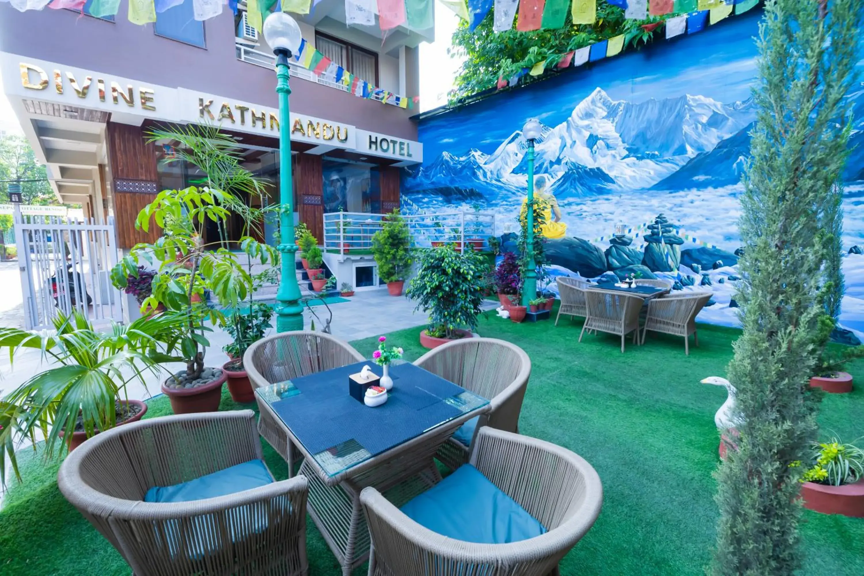 Property building in Divine Kathmandu Hotel Property building in Divine Kathmandu Hotel