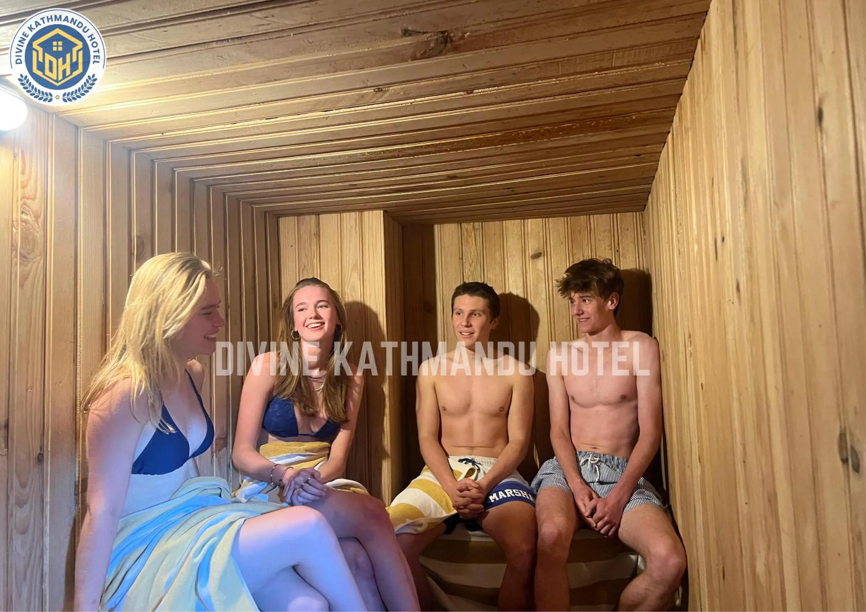 People in Divine Kathmandu Hotel