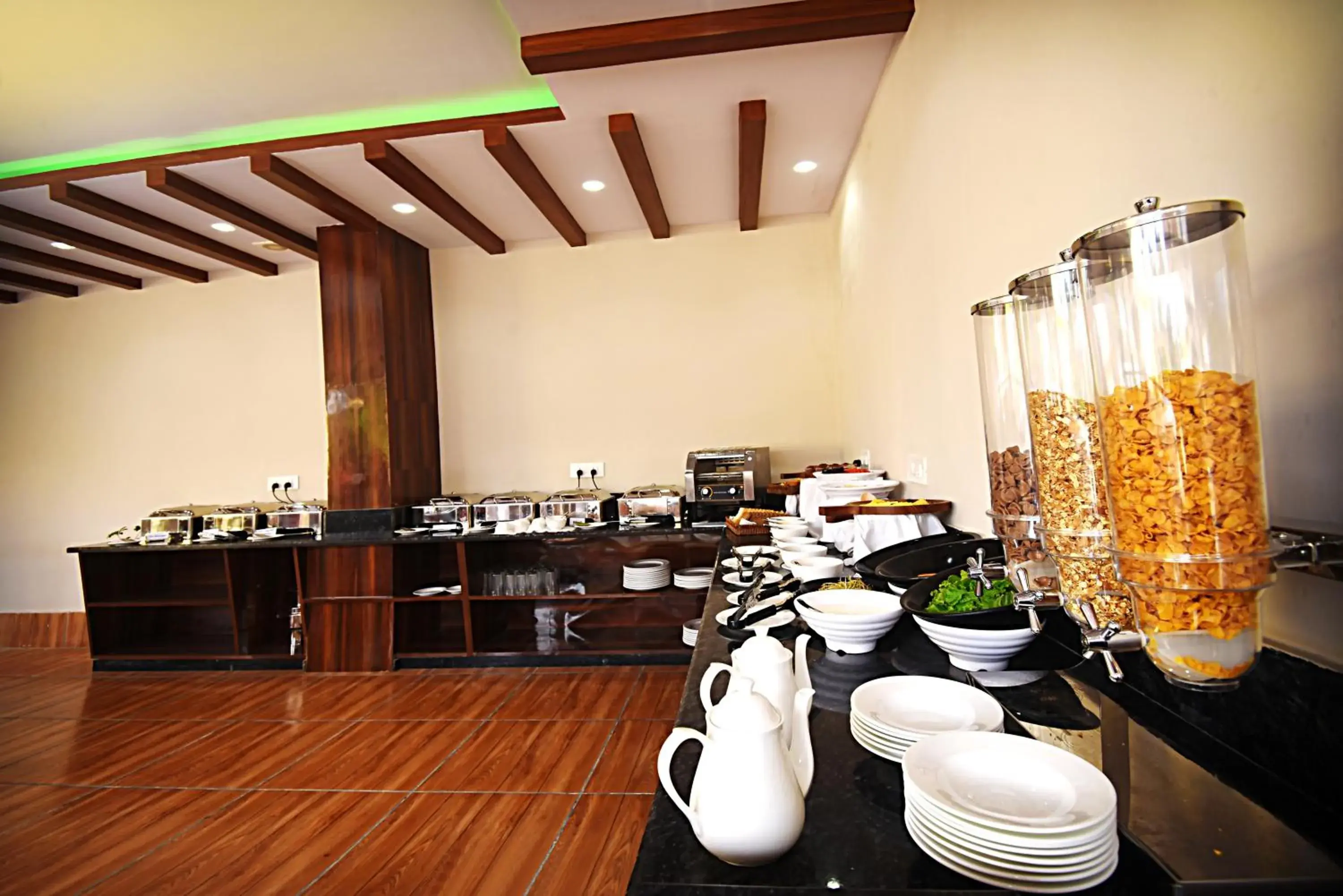 Buffet breakfast in Divine Kathmandu Hotel Buffet breakfast in Divine Kathmandu Hotel