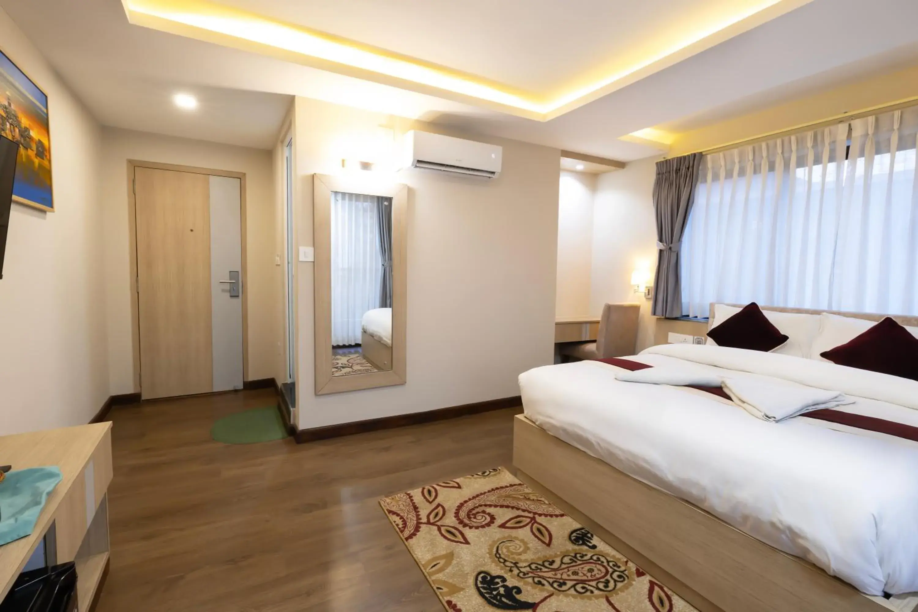 Bedroom, Bed in Divine Kathmandu Hotel Bedroom, Bed in Divine Kathmandu Hotel