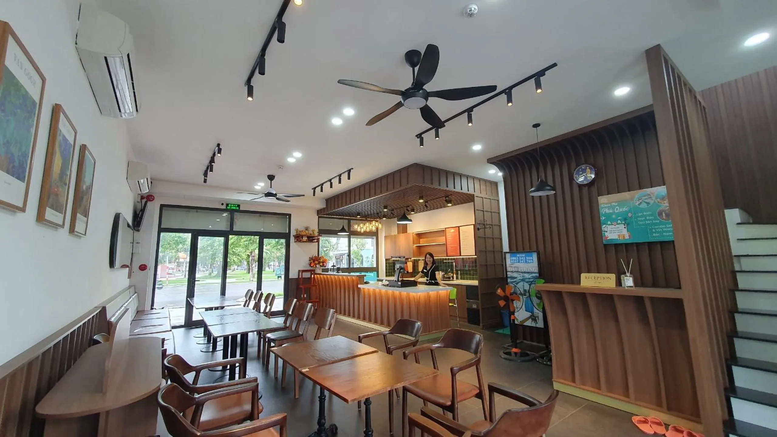 Seating area in Xan hotel Phu Quoc