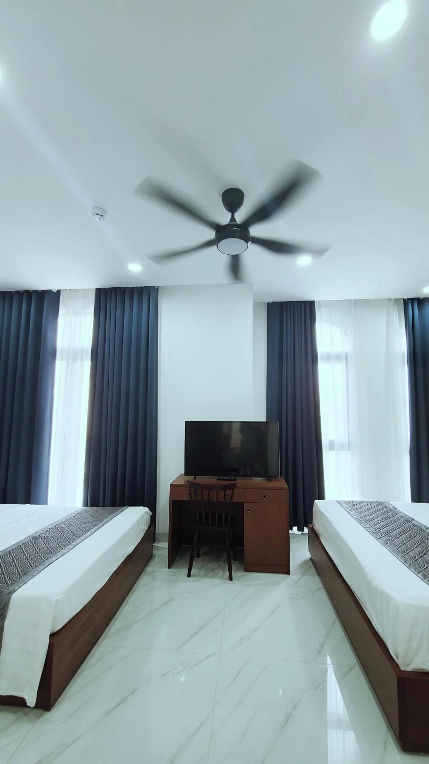 Bed in Xan hotel Phu Quoc