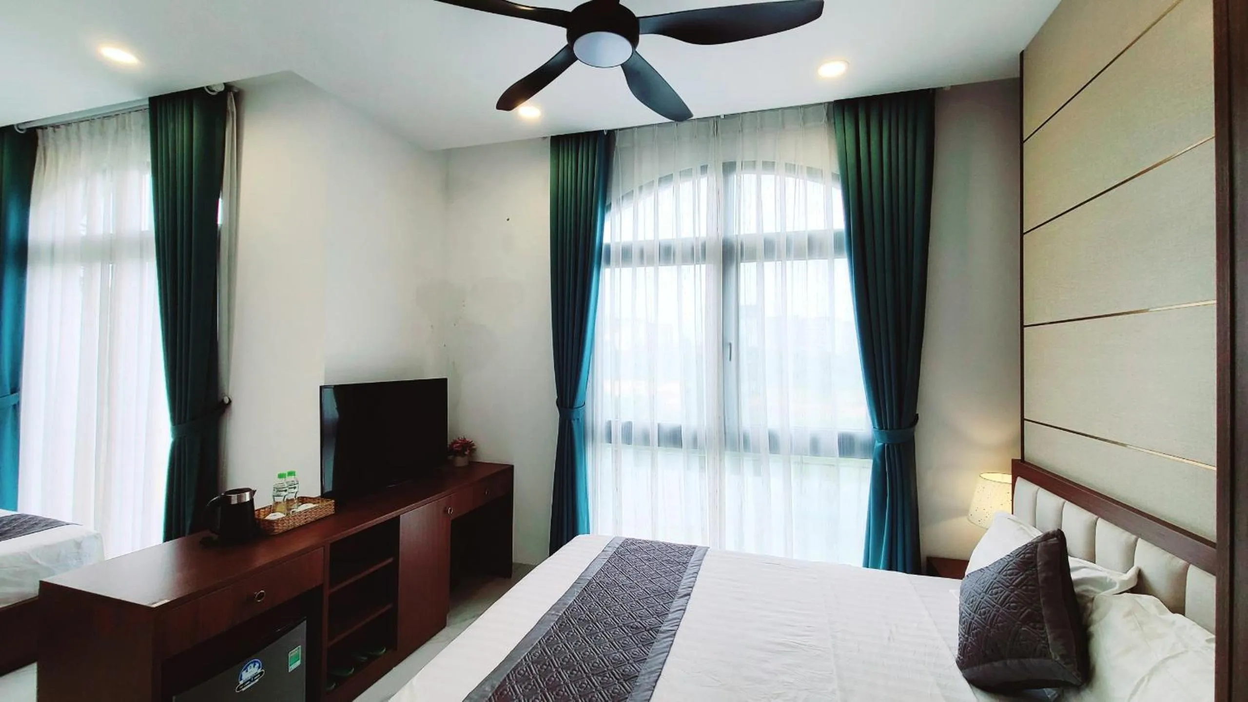 Photo of the whole room, Bed in Xan hotel Phu Quoc