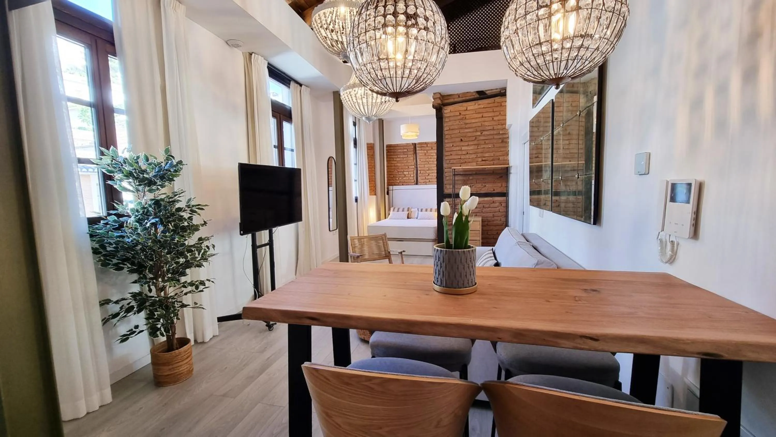 Living room in Apartamentos Albaicín Centro Suites 3000