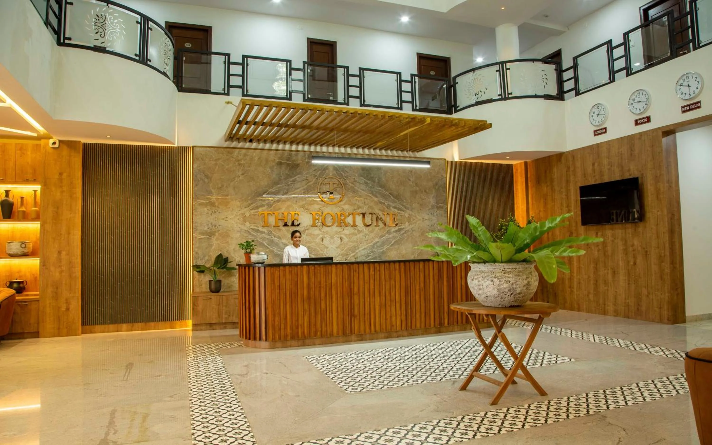 TV and multimedia in The Fortune Hotel By Swathi Group