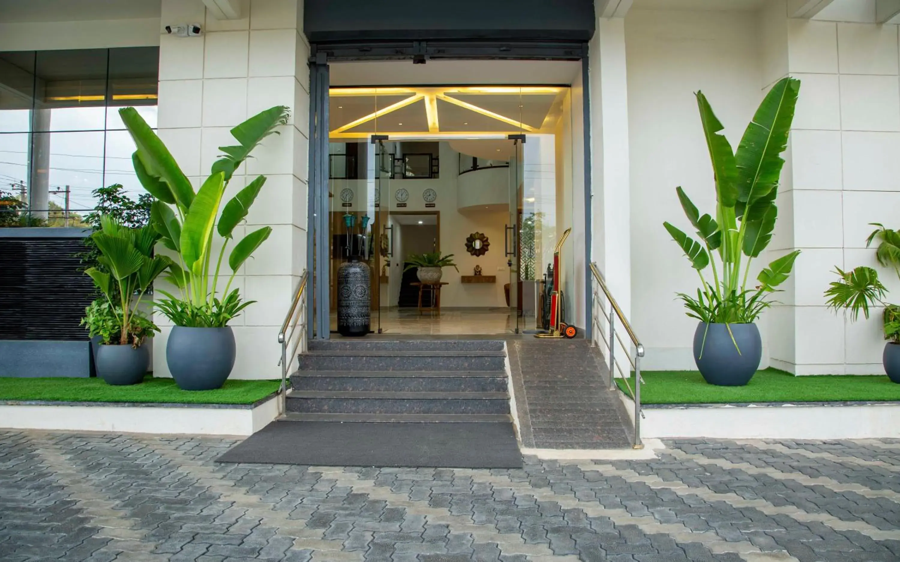 Facade/entrance in The Fortune Hotel By Swathi Group Facade/entrance in The Fortune Hotel By Swathi Group