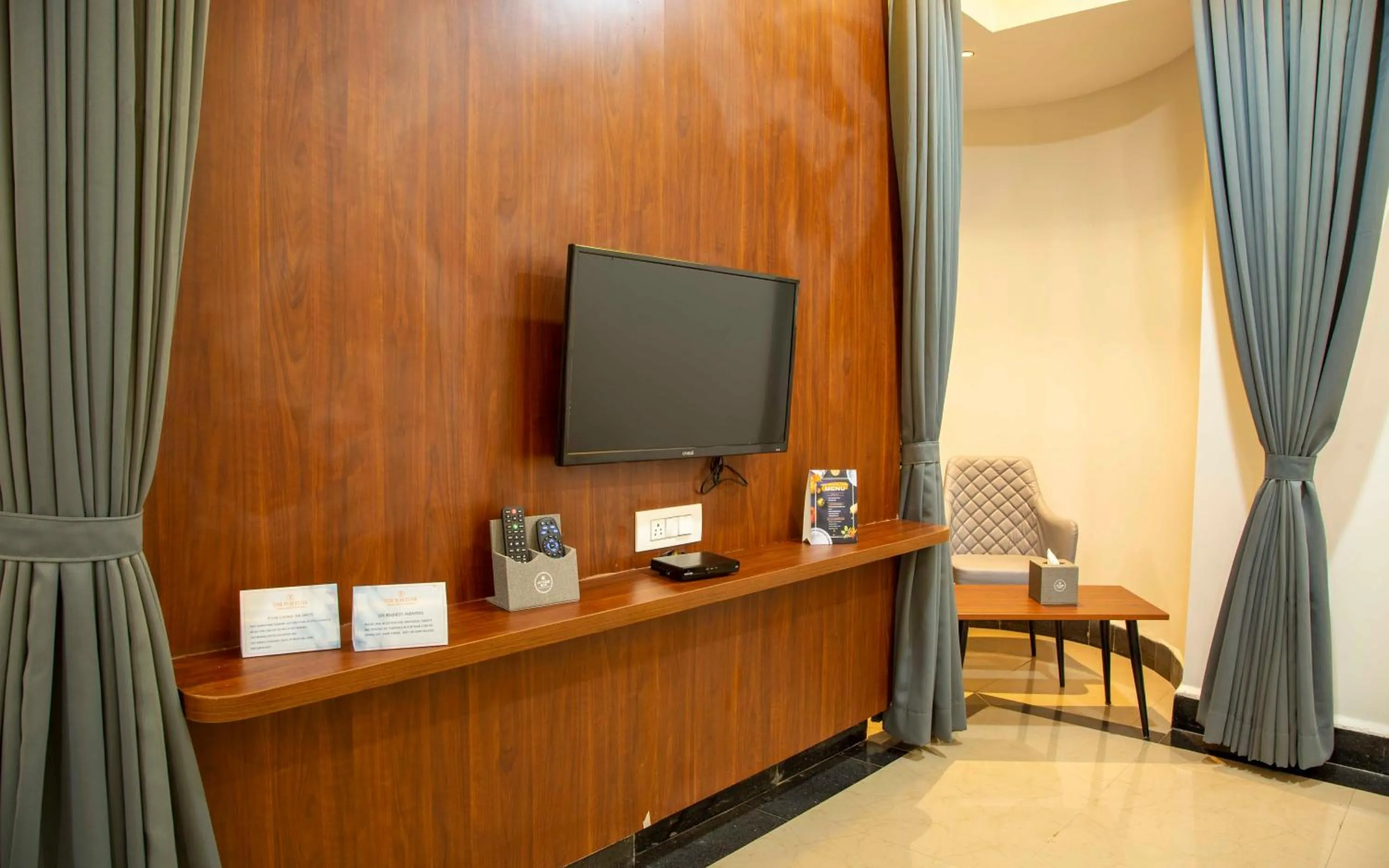 TV and multimedia in The Fortune Hotel By Swathi Group