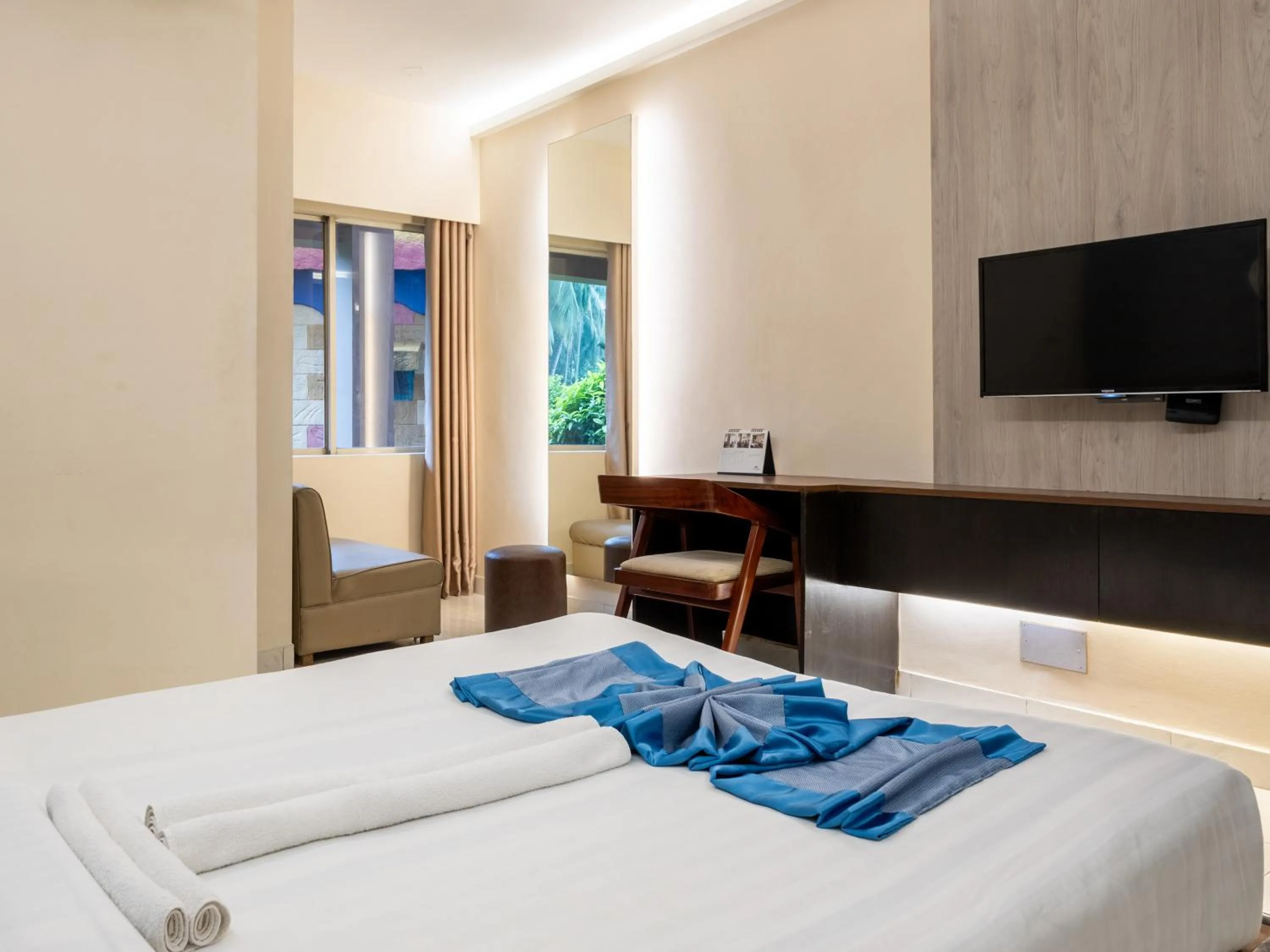 Bed in Resort Atlantis