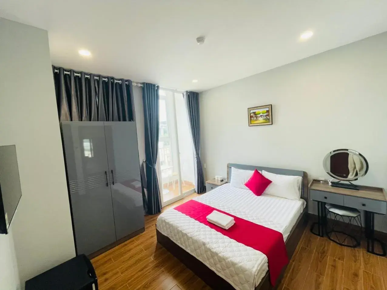 Bed in Phú Gia Hotel Bed in Phú Gia Hotel