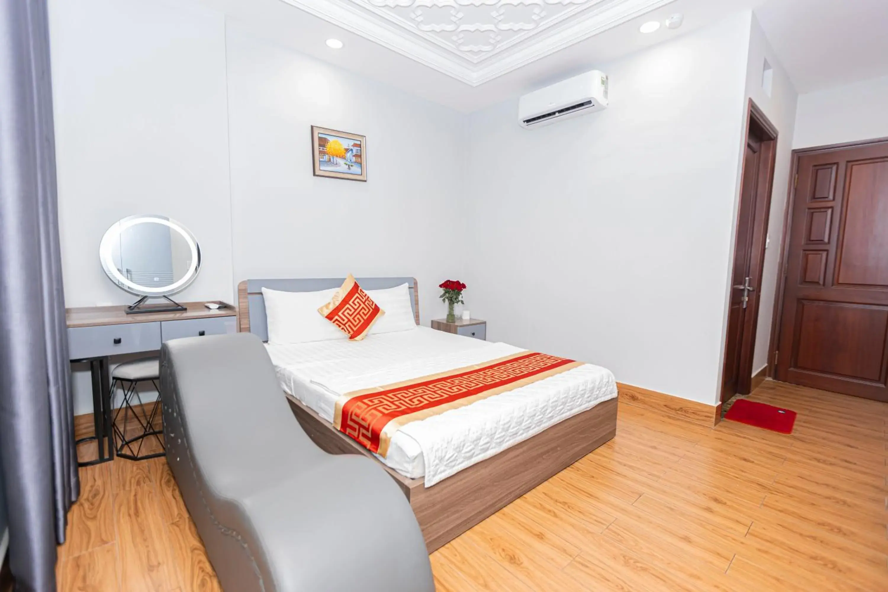 Bed in Phú Gia Hotel Bed in Phú Gia Hotel