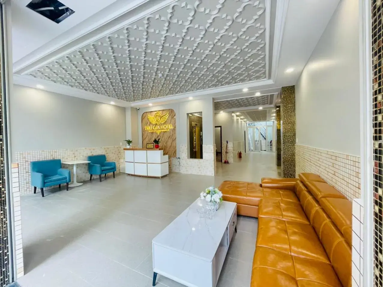 Lobby or reception in Phú Gia Hotel Lobby or reception in Phú Gia Hotel