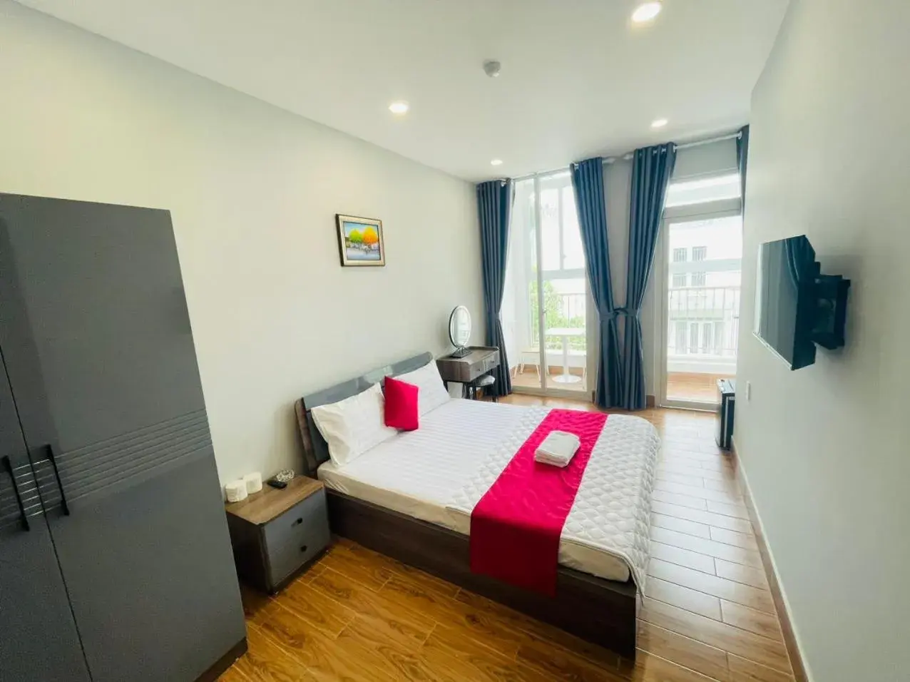 Bed in Phú Gia Hotel Bed in Phú Gia Hotel