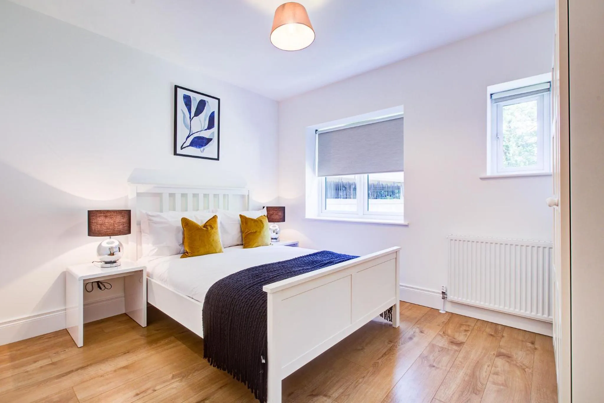 Bedroom, Bed in Hybrid Resi - London, New Malden near Richmond - Wimbledon