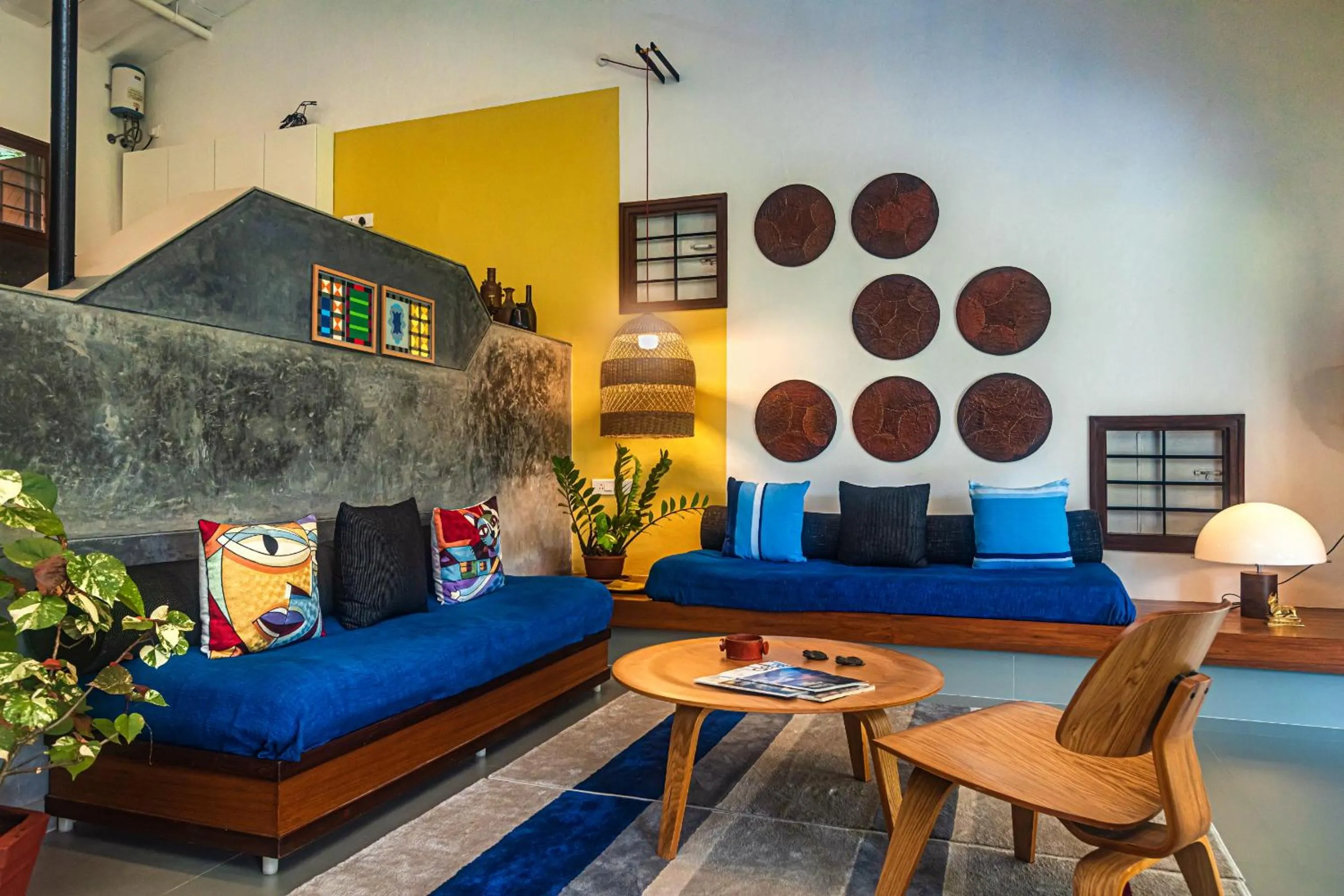 SaffronStays Artica - Rustic twin cottages with verandahs & gardens offering a rural Lonavala experience