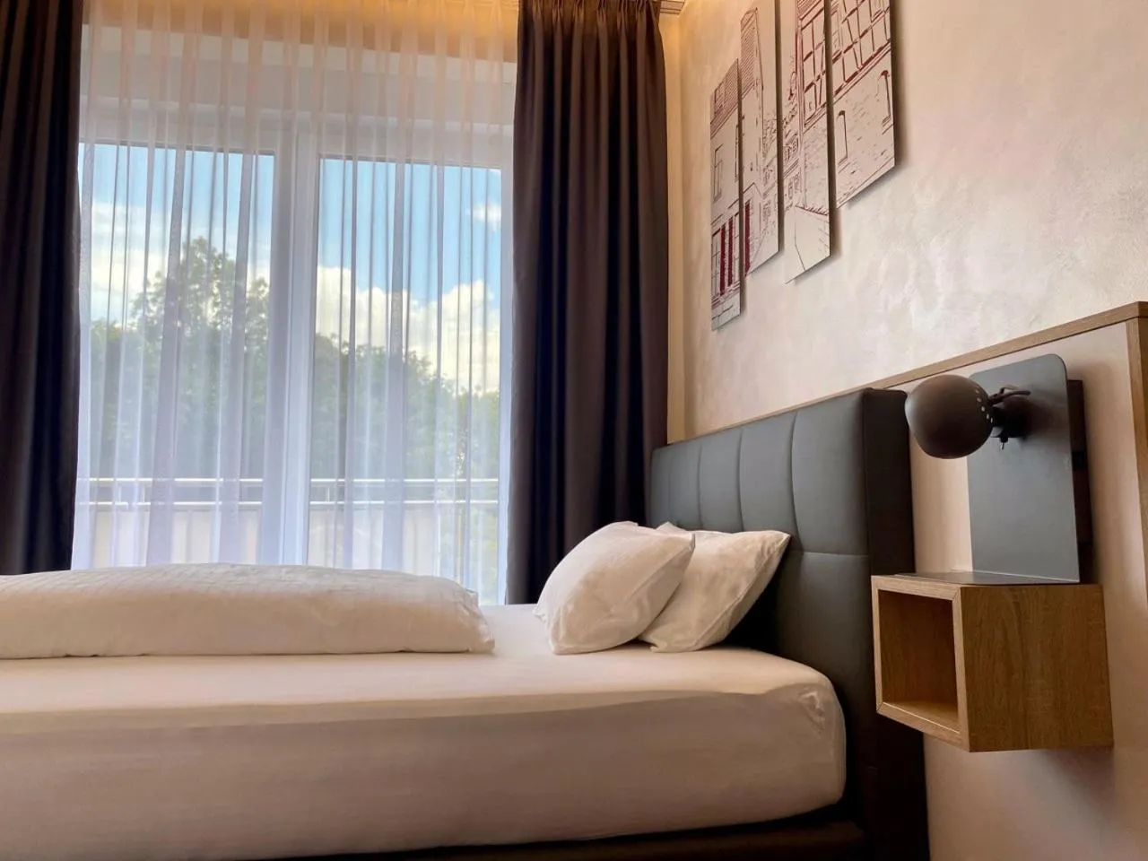 Bed in Hotel am Waldkasino