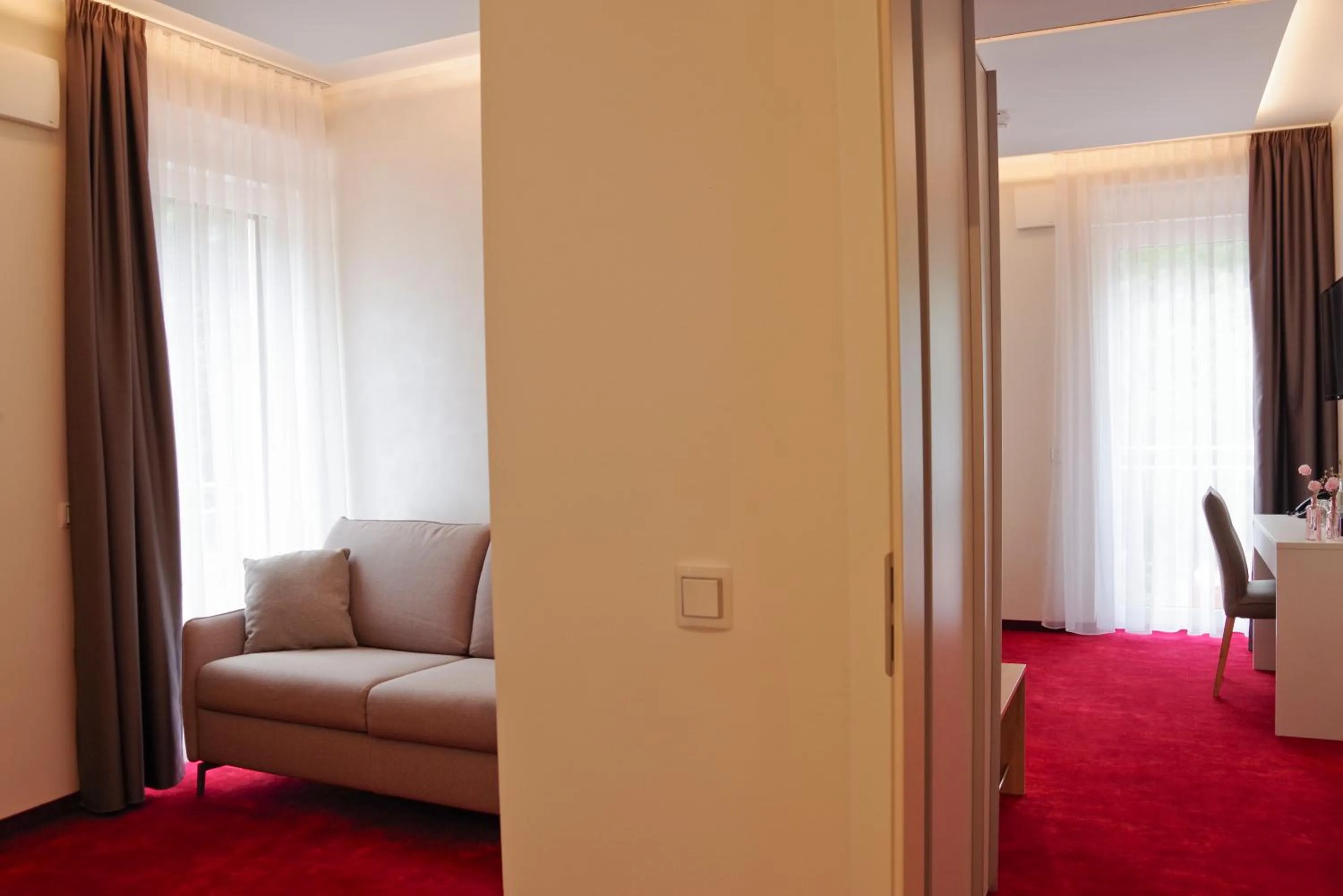 Bed in Hotel am Waldkasino