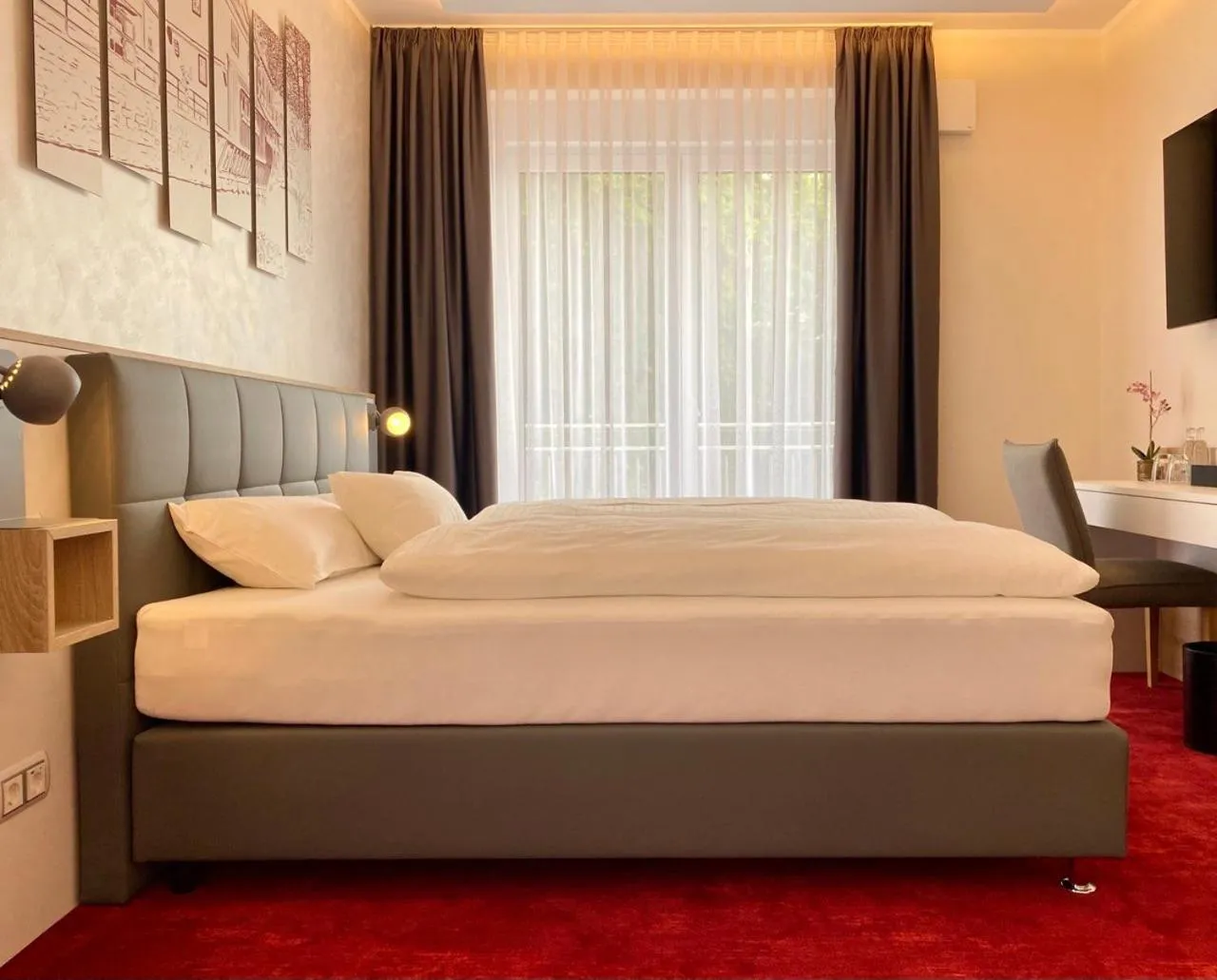 Bed in Hotel am Waldkasino