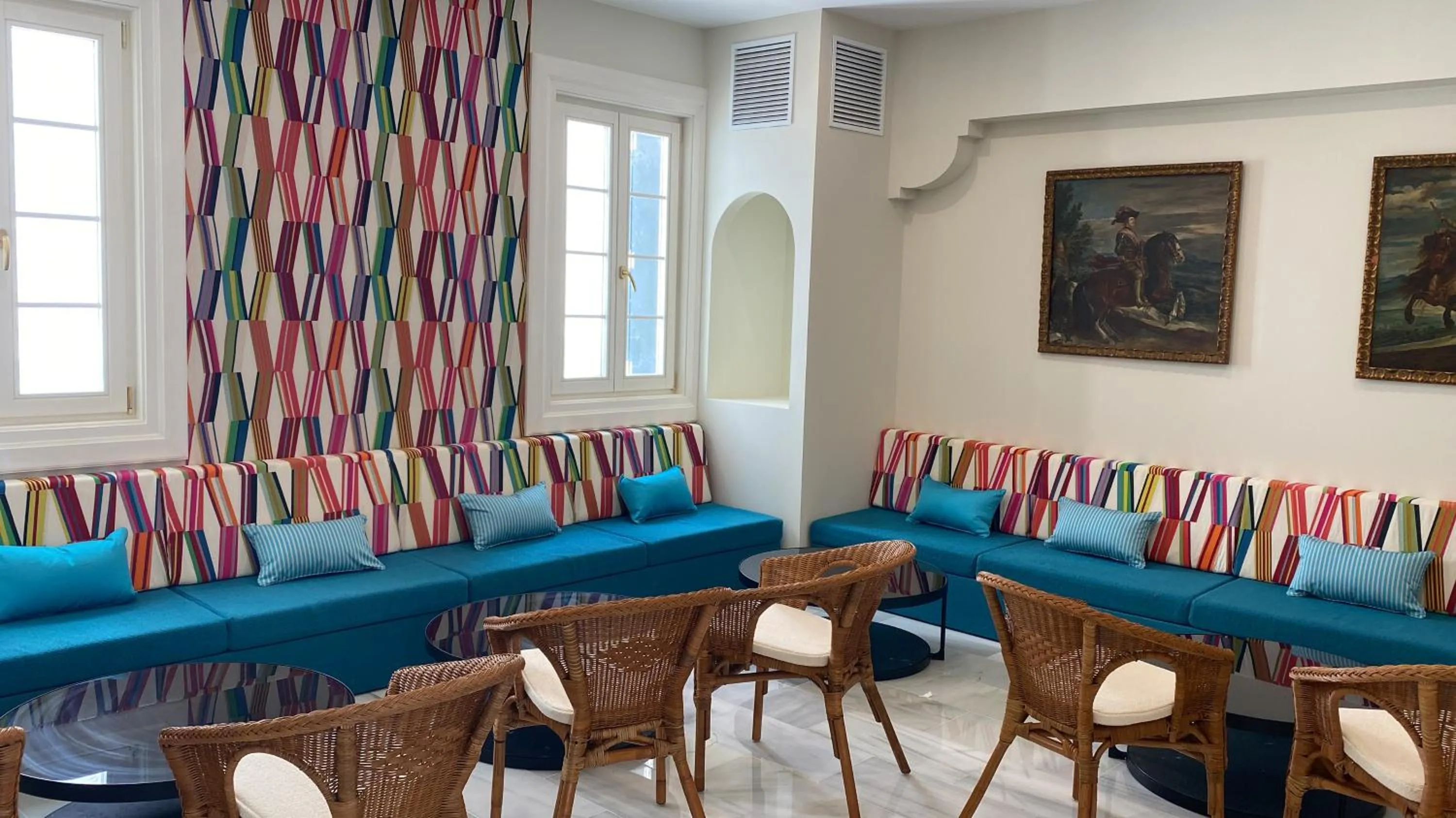 Living room in Hotel Maïa