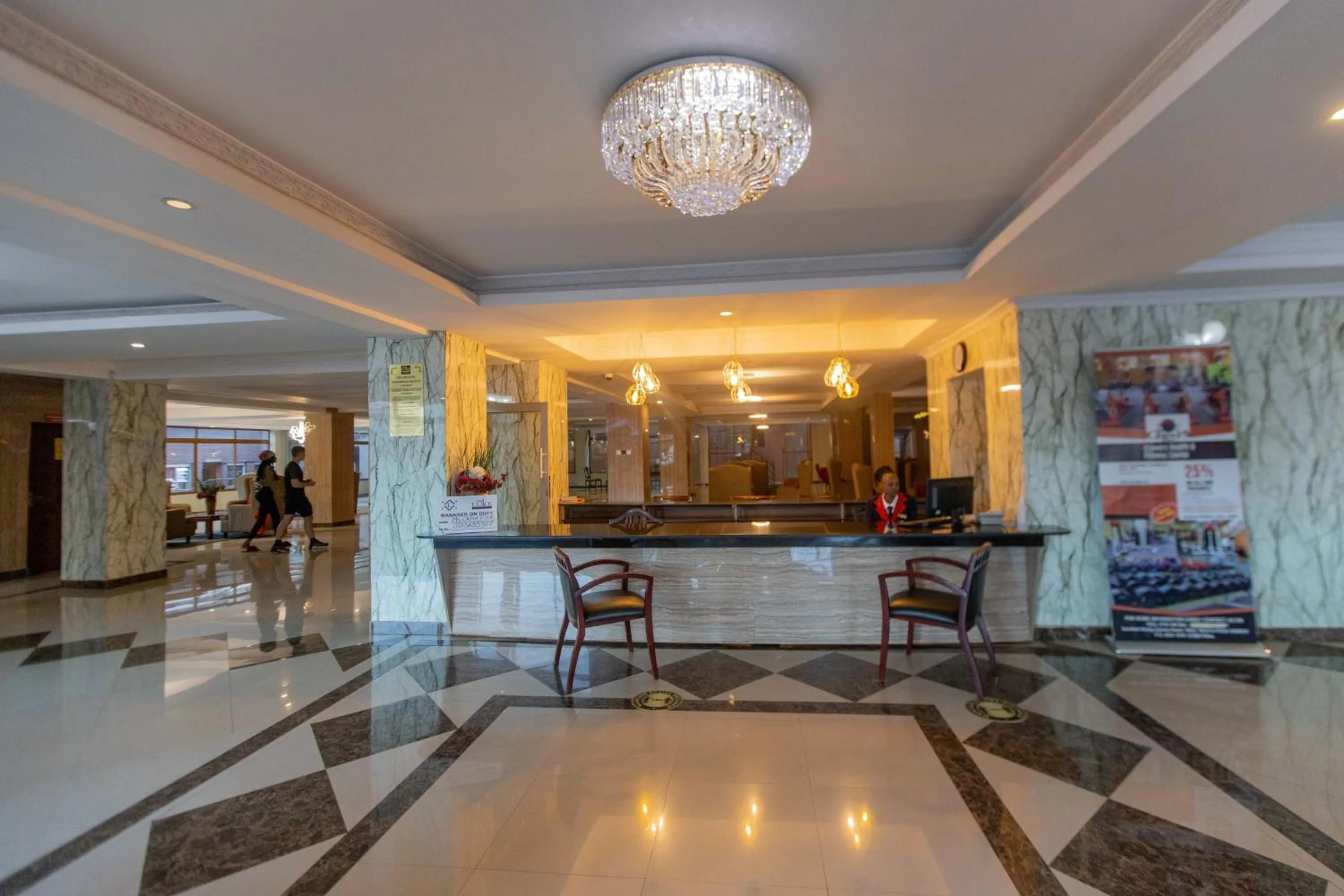 Lobby or reception in The Luke Hotel Cravers Thika