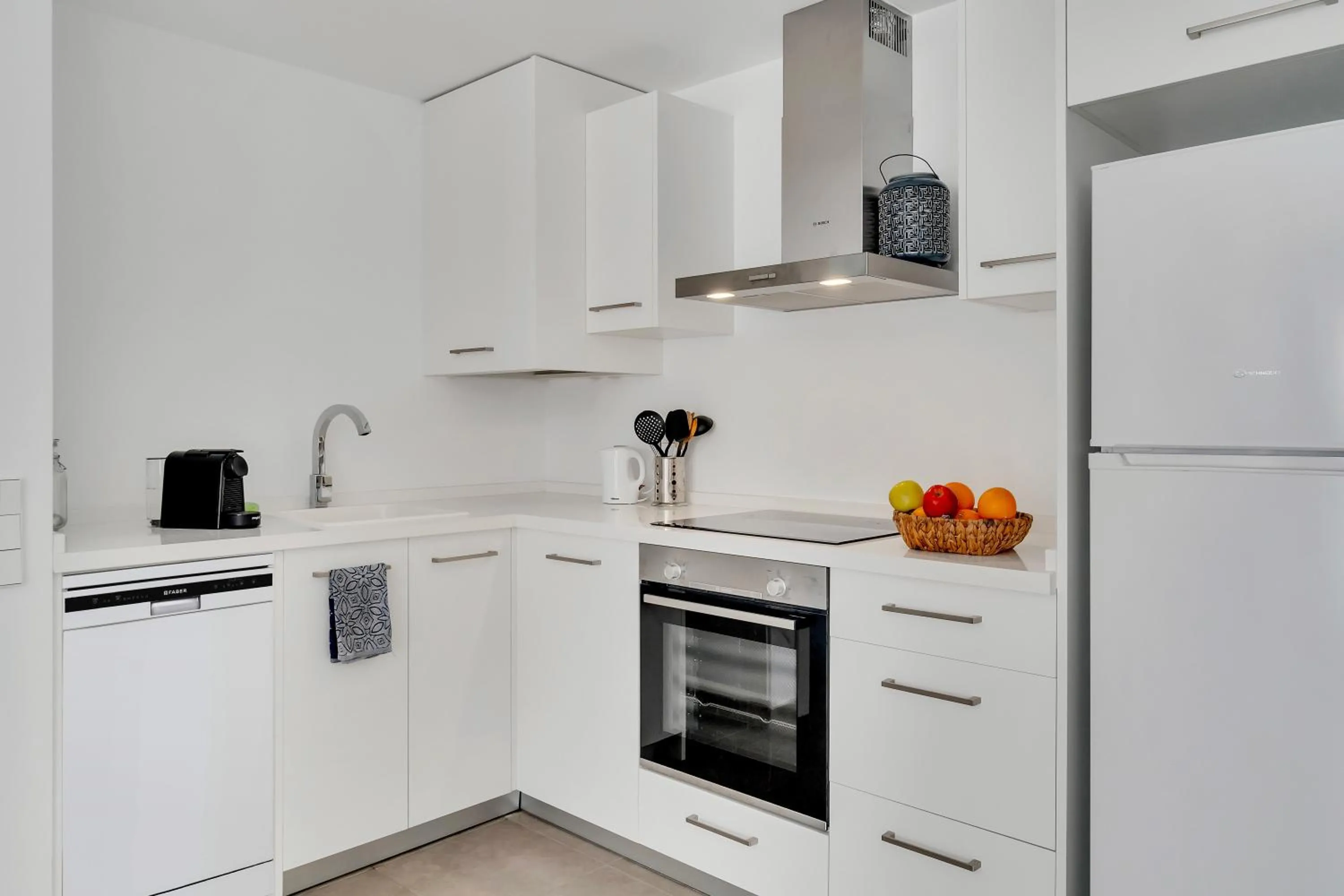 Kitchen or kitchenette in Las Olas del Mare, 200 meters from the beach