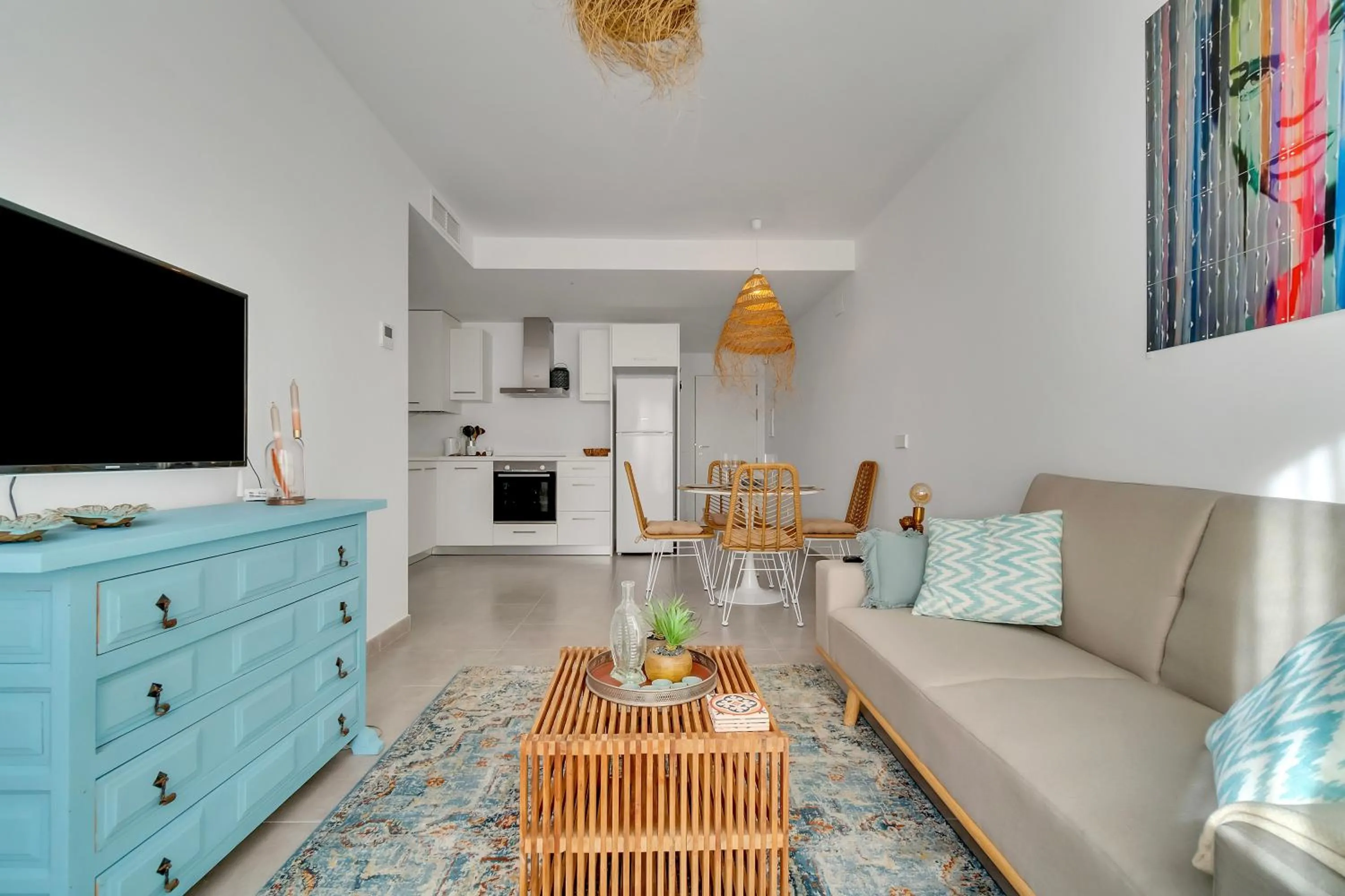TV and multimedia in Las Olas del Mare, 200 meters from the beach