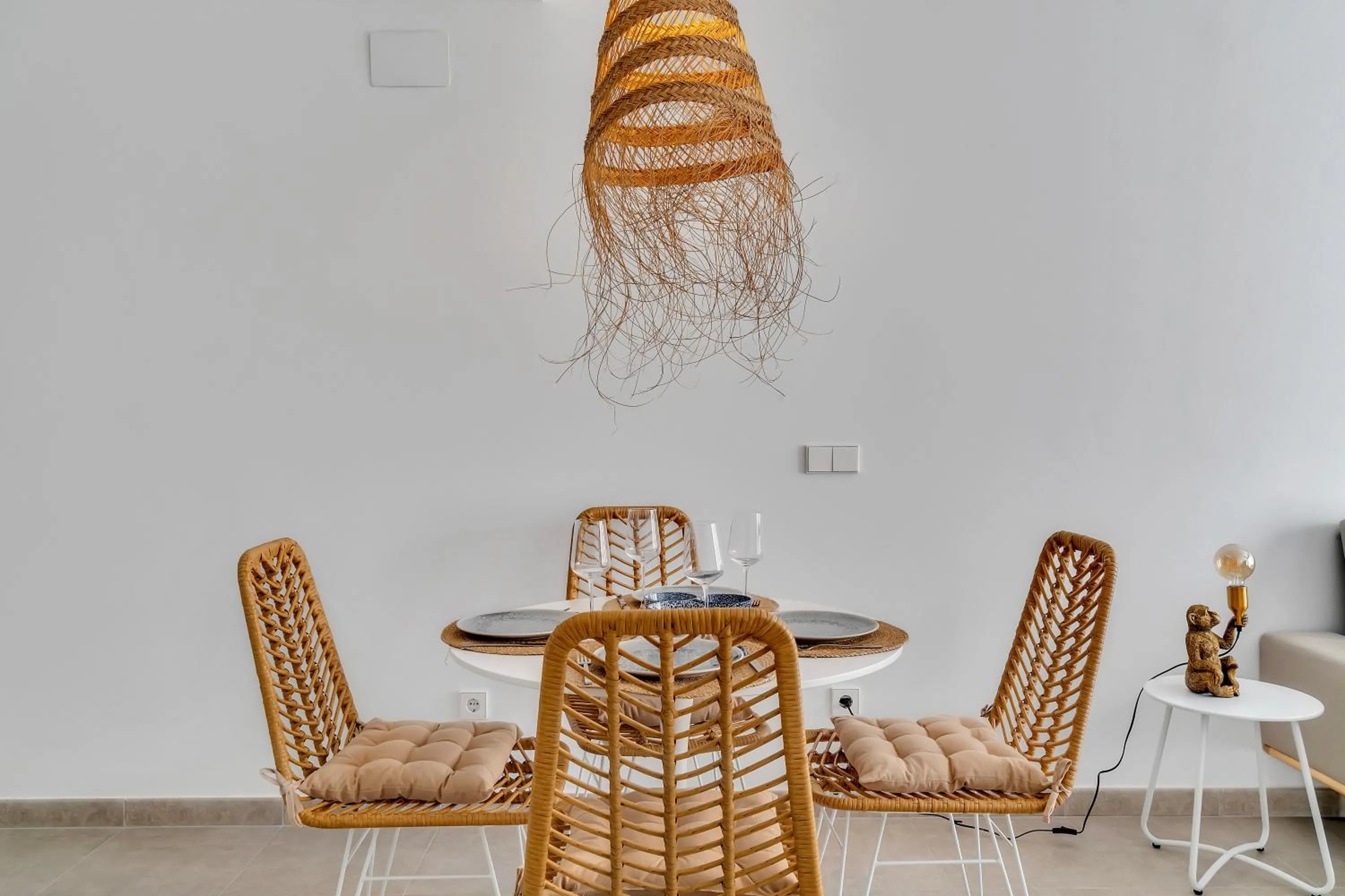 Living room in Las Olas del Mare, 200 meters from the beach