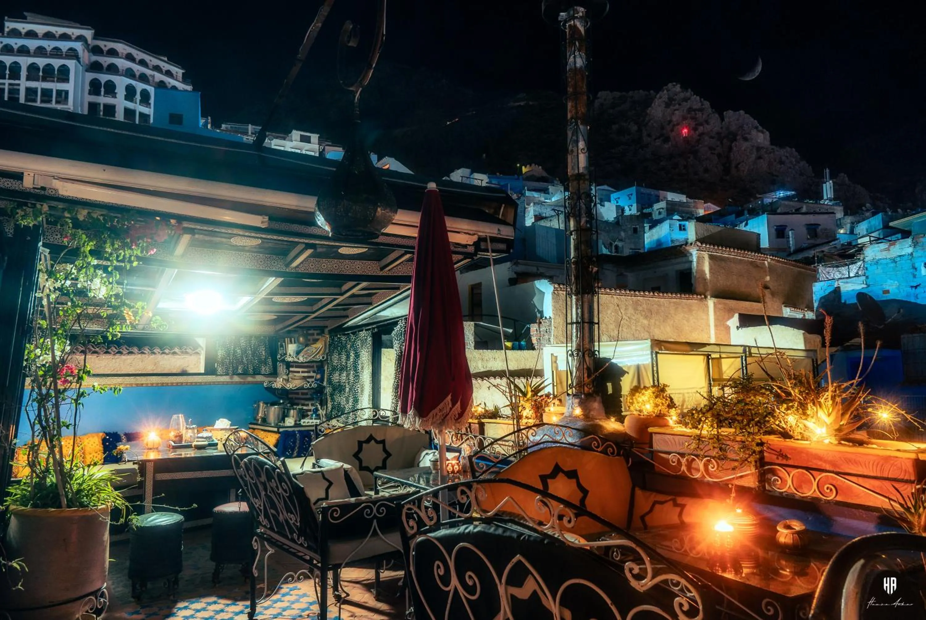 Patio in Riad Azurite