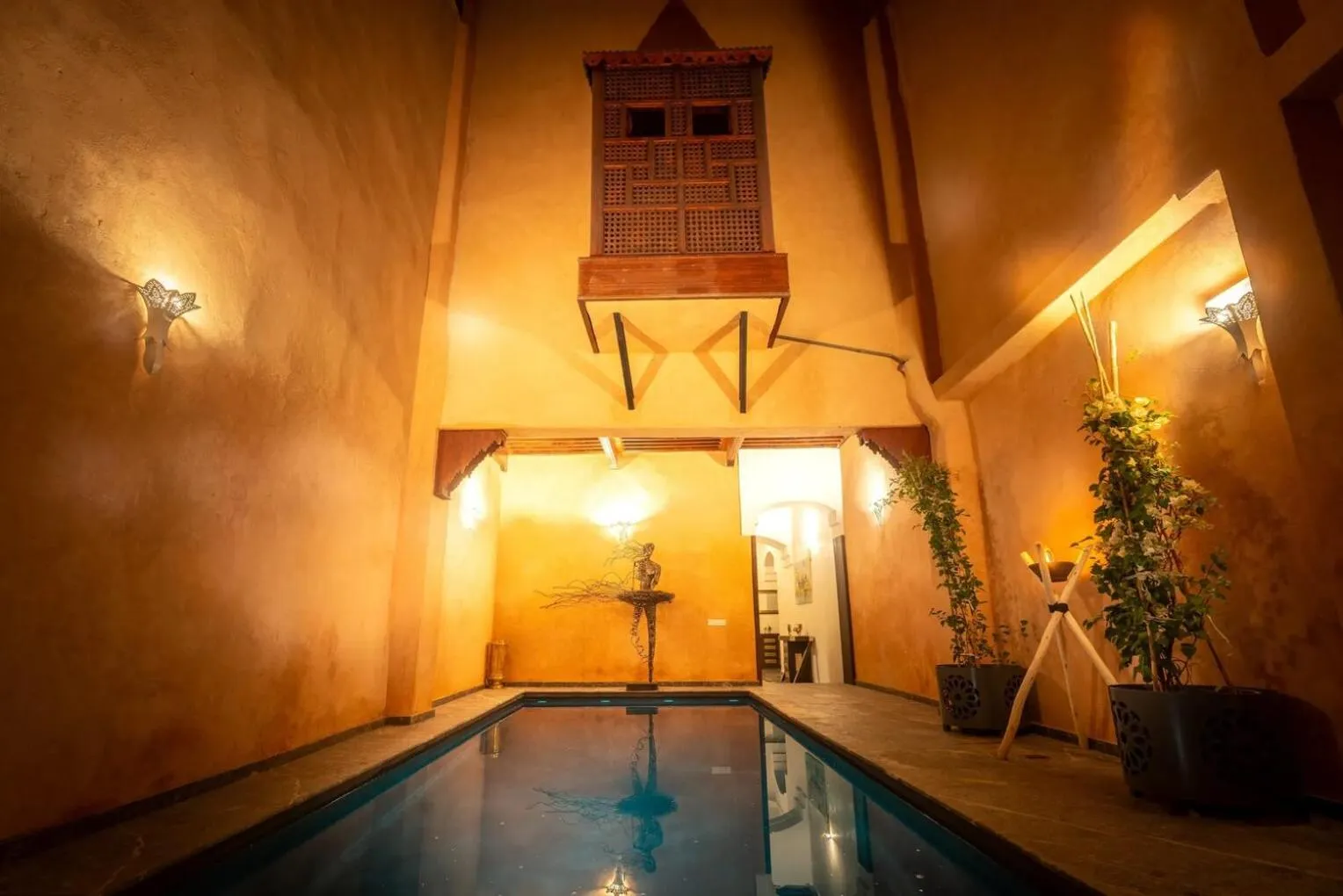 Swimming pool in Palais Aix Kabaj &Spa