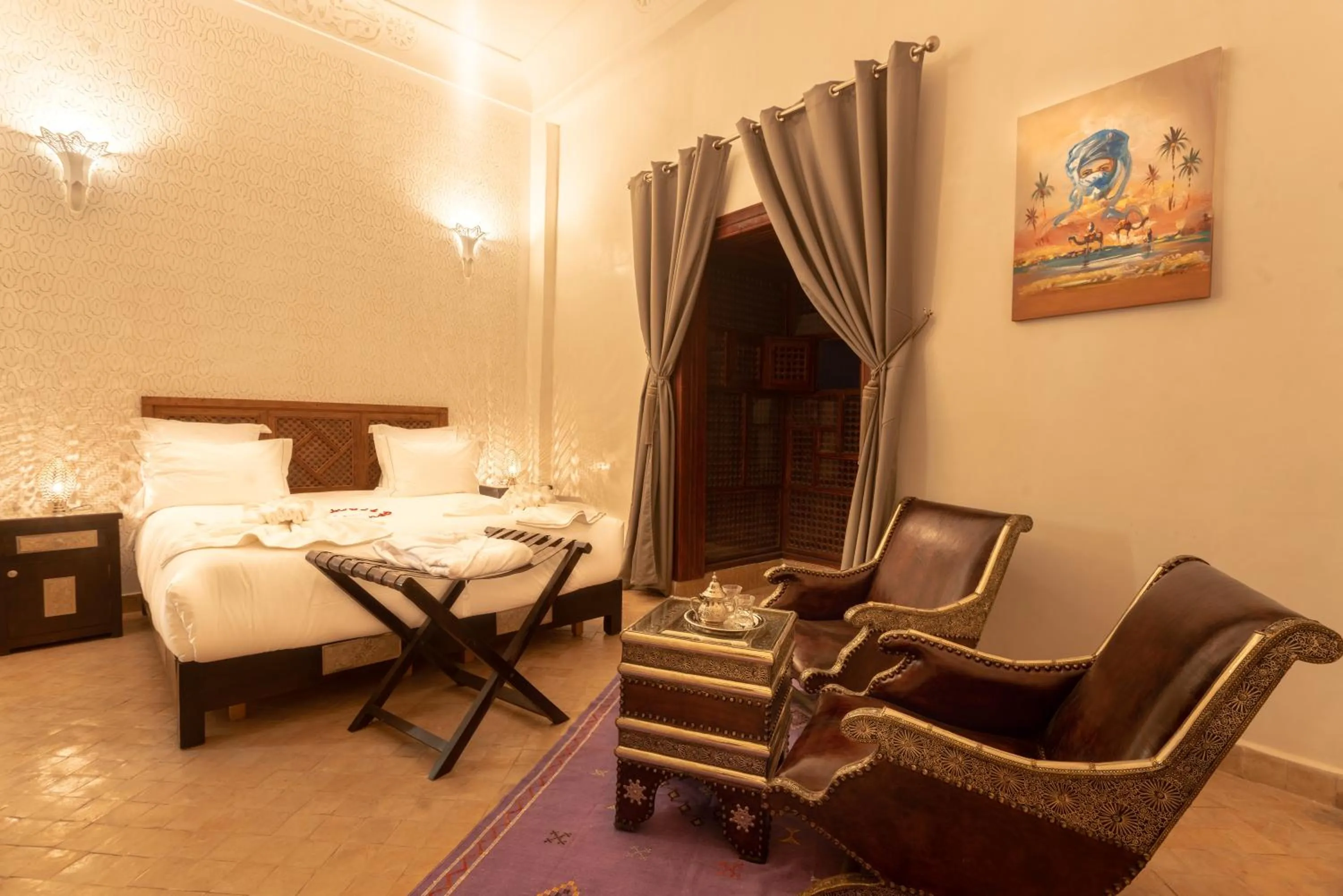 Bed in Palais Aix Kabaj &Spa