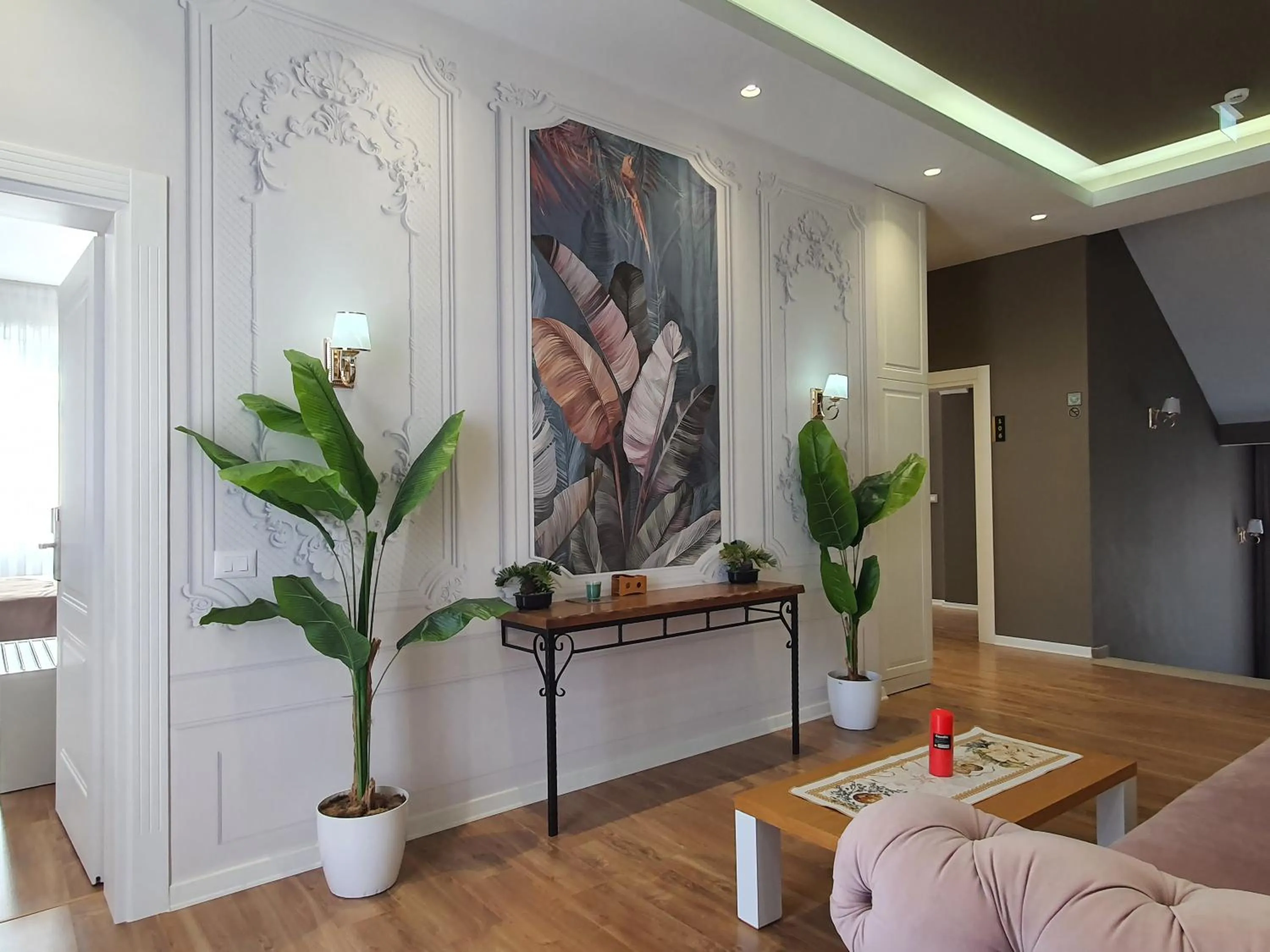 Seating area in HEIRESS Hotel