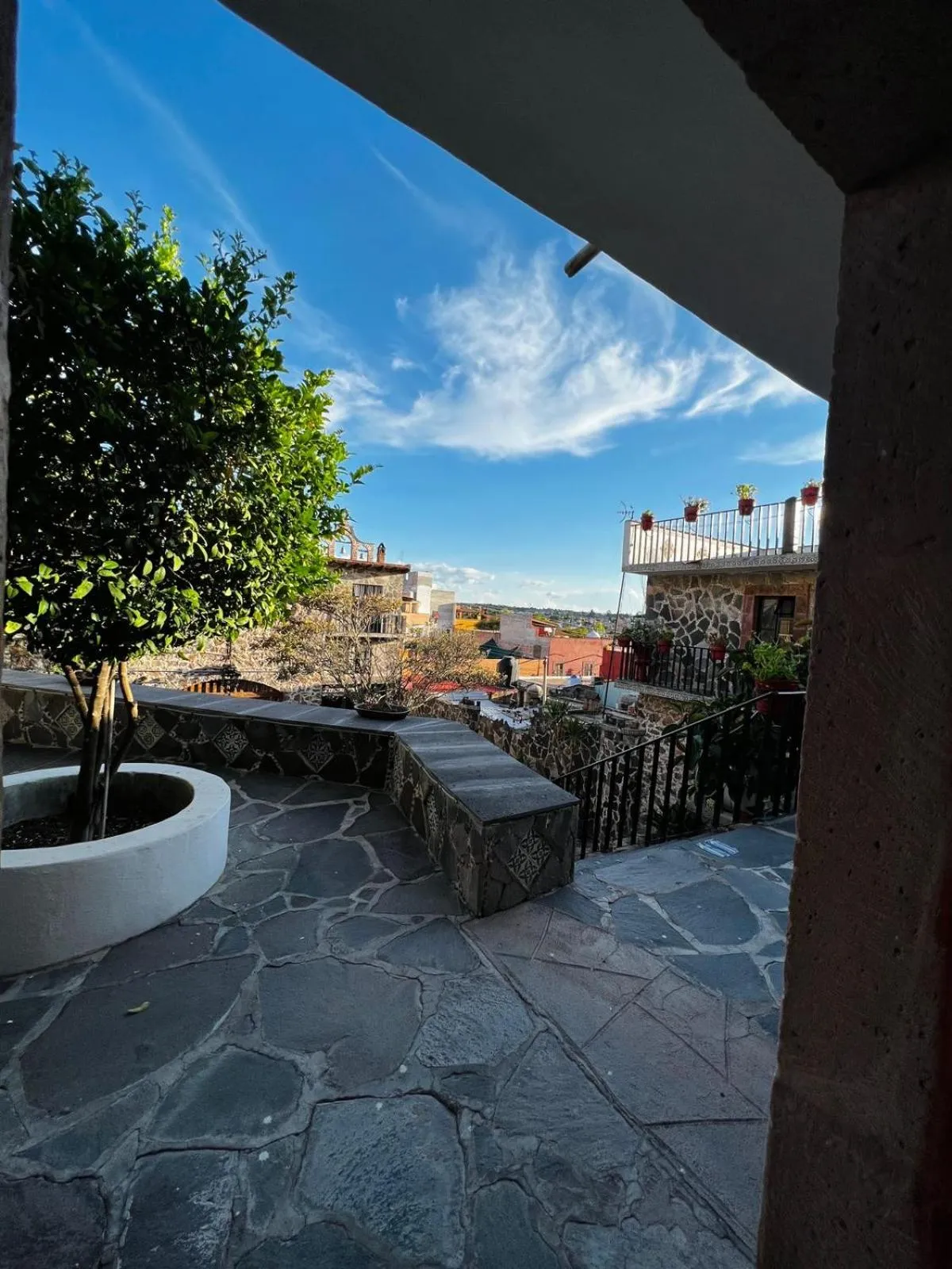 Patio in Posada de las Monjas