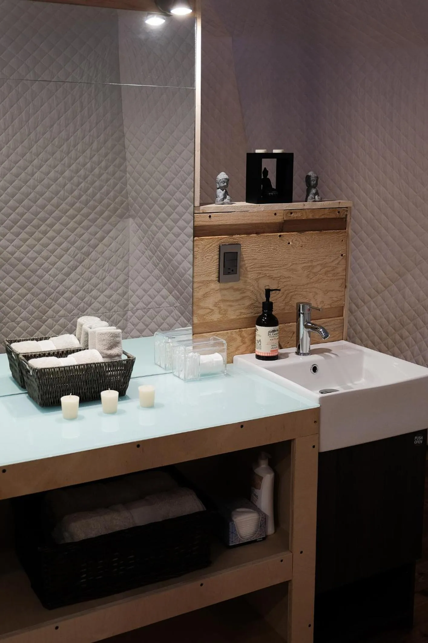 Bathroom in Casa Domo Glamping by BajaHomeStays