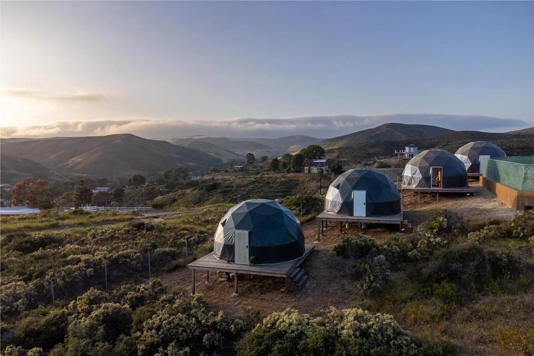 Natural landscape in Casa Domo Glamping by BajaHomeStays