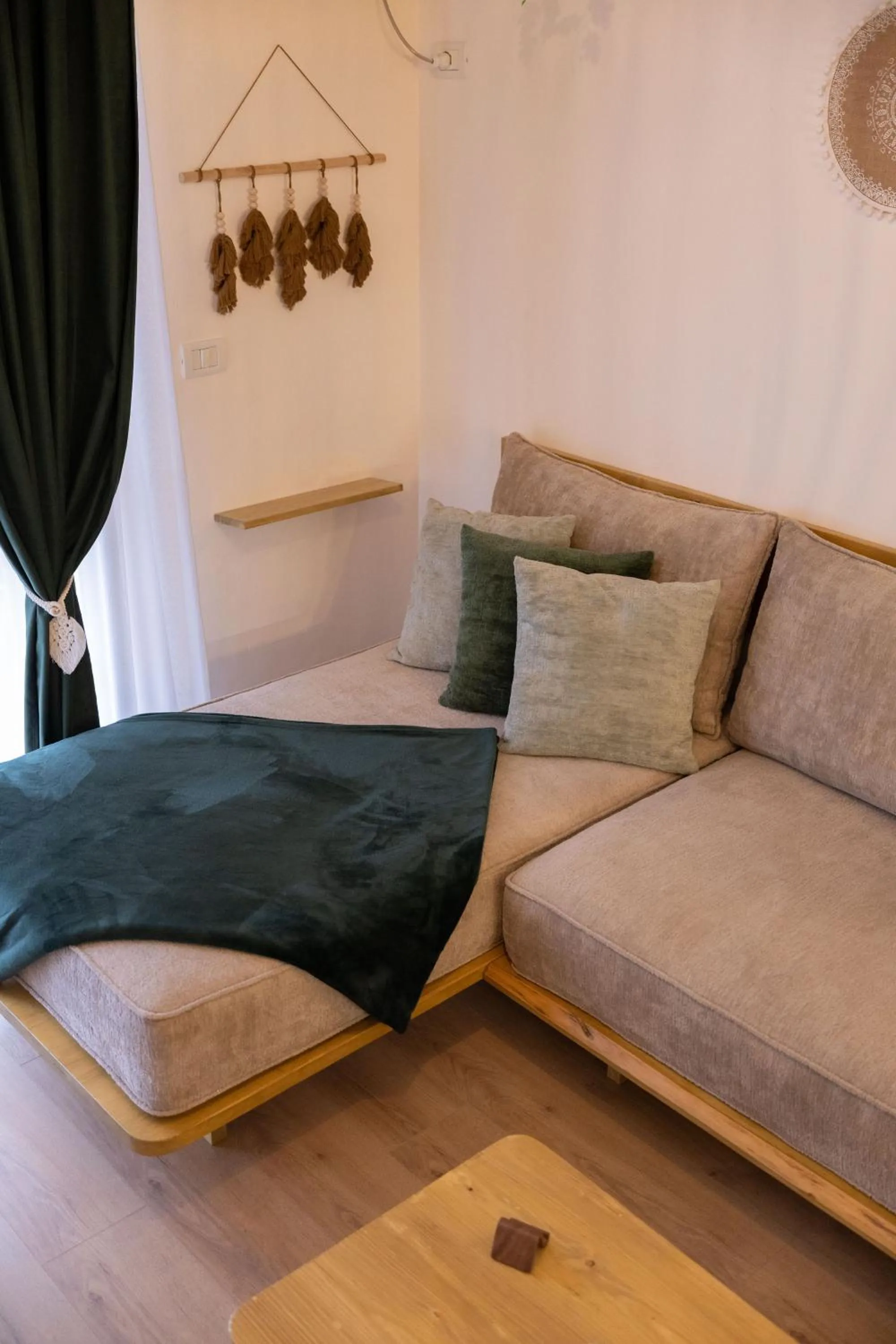 Living room in Boho Central Apartment